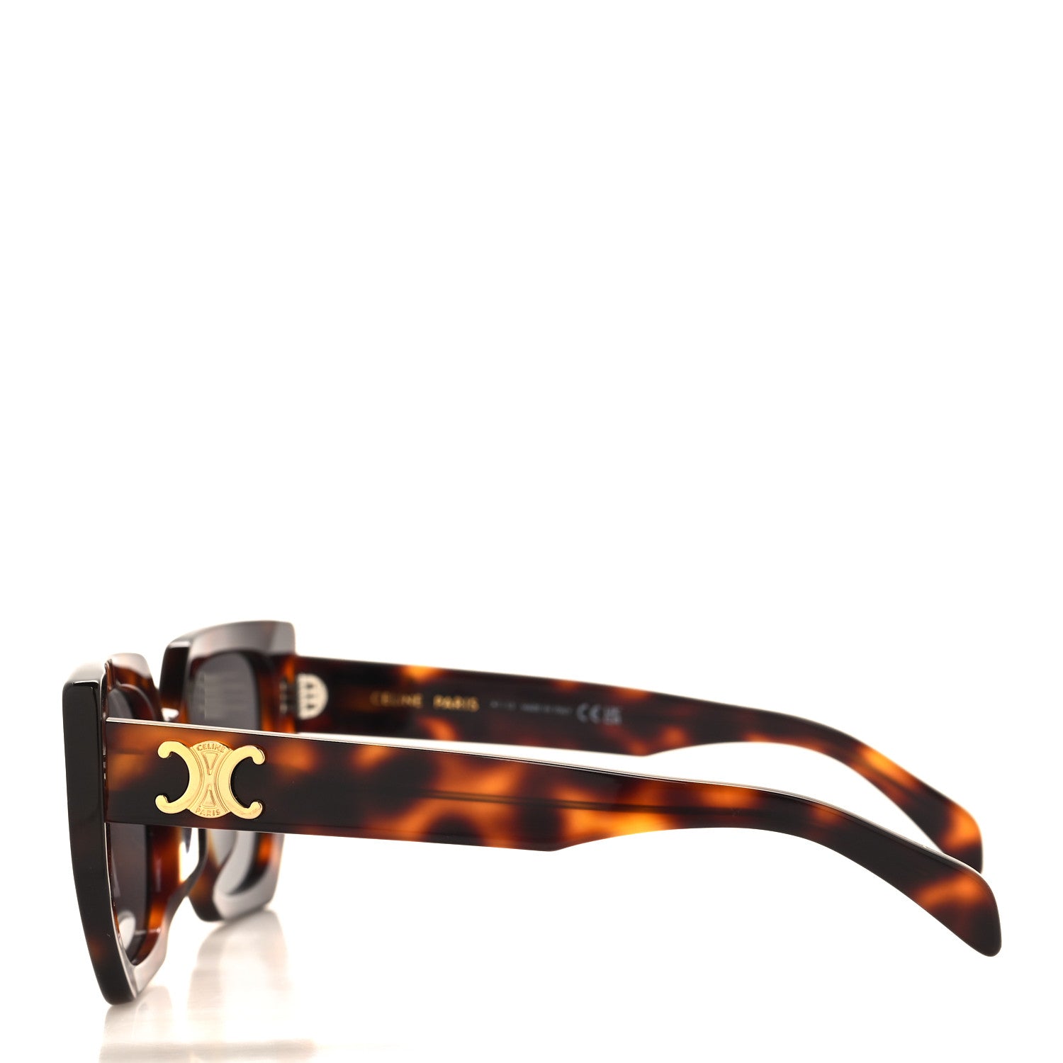 Celine Acetate Sunglasses CL40239F Tortoise 3 of 7