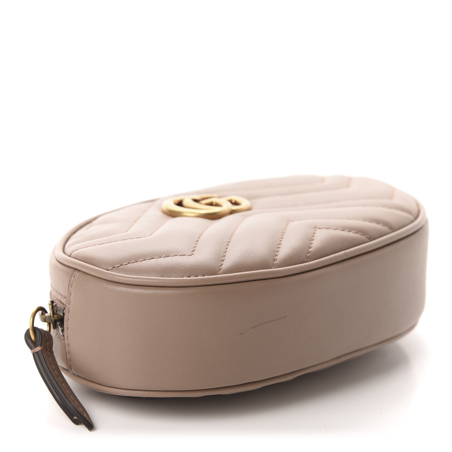 Gucci Calfskin Matelasse GG Marmont Belt Bag 90 36 Porcelain Rose 4 of 13