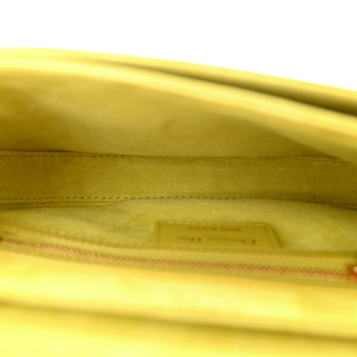 Christian Dior Calfskin CD Signature Flap Crossbody Lime 5 of 12