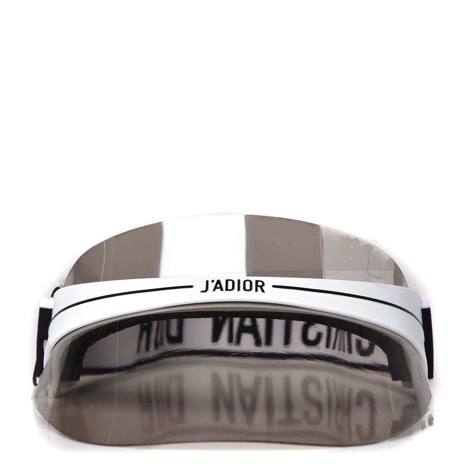 Christian Dior Mirrored DiorClub1 Sun Visor Silver 3 of 7