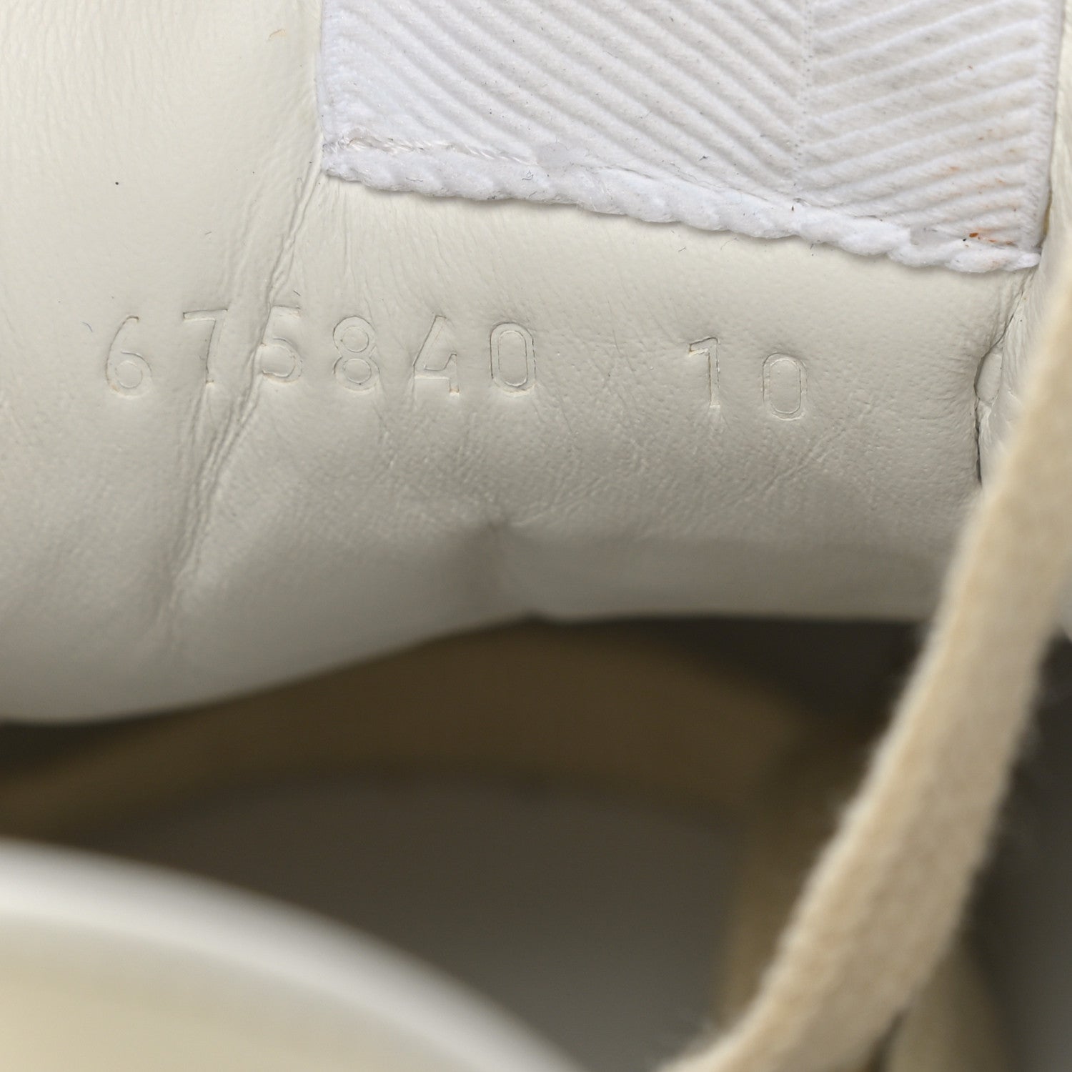 Gucci Dali Soft Calfskin GG Monogram Mens Chunky Sneakers 10 Hezelnut Beige Ebony Mystic White 8 of 8