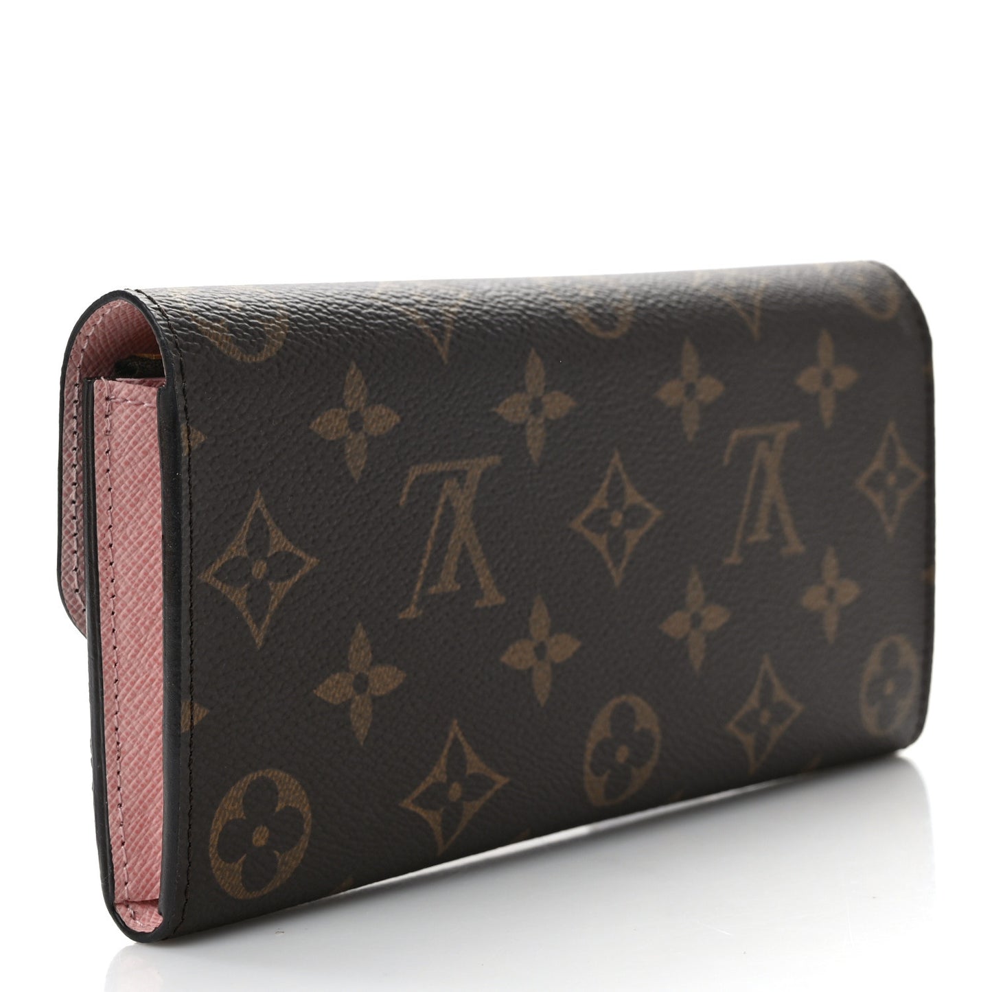 Monogram Emilie Wallet Rose Ballerine