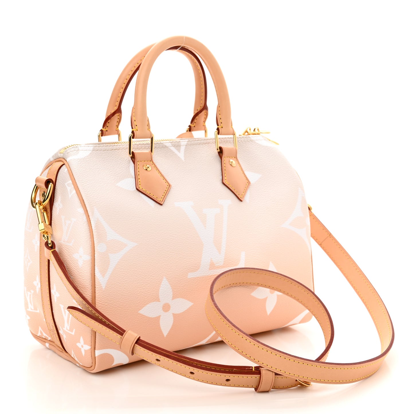 Monogram Giant By The Pool Speedy Bandouliere 25 Brume