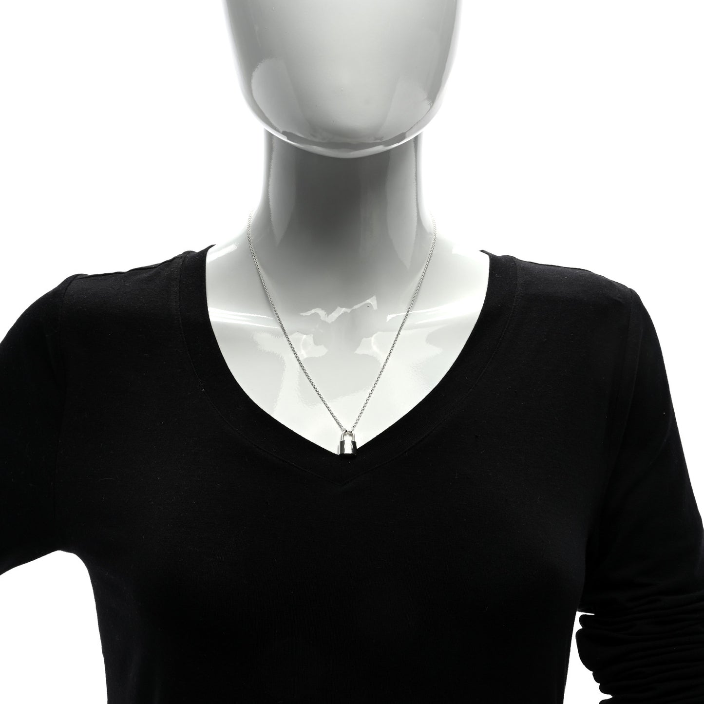 Sterling Silver Lockit Necklace