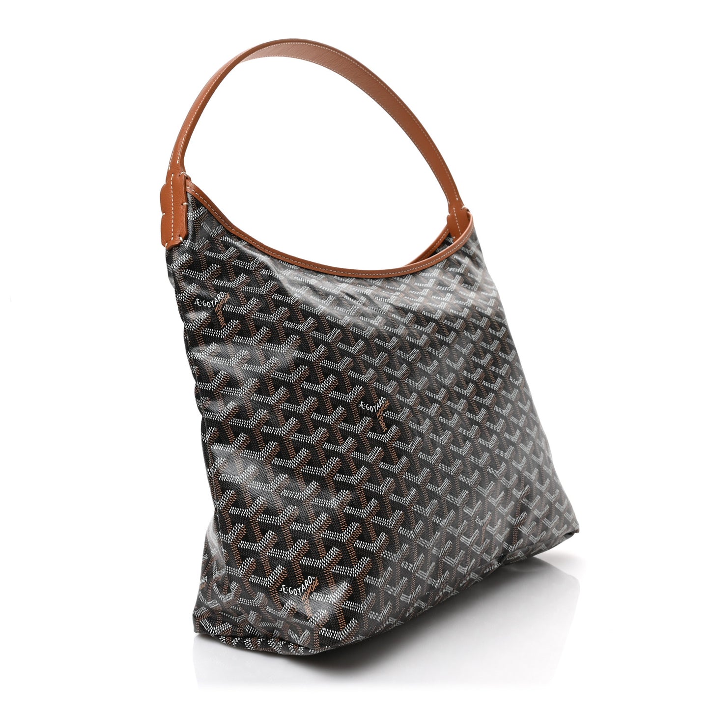 Goyardine Boheme Hobo Black Gold