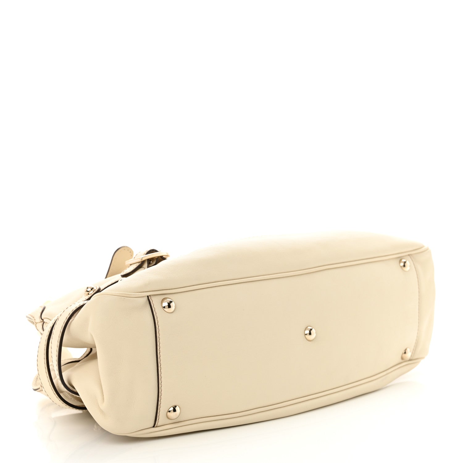 Gucci Calfskin Shoulder Bag Ivory 4 of 12