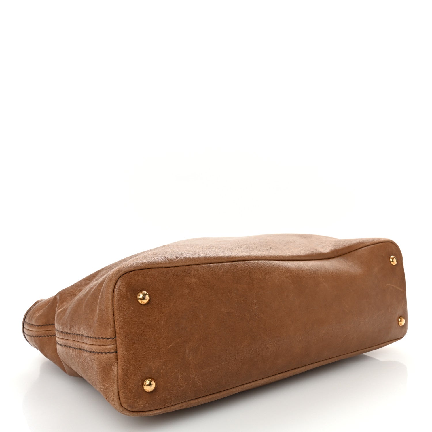 Miu Miu Nappa Medium Aventure Bag Rovere 4 of 9
