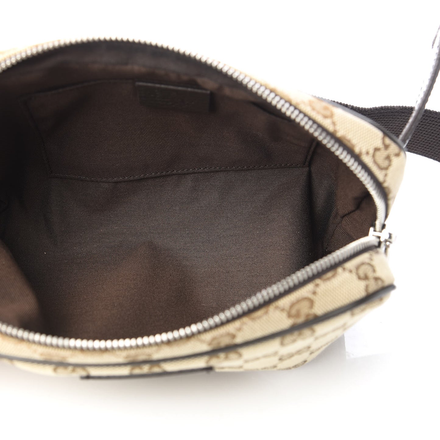 Monogram Belt Bag Dark Brown