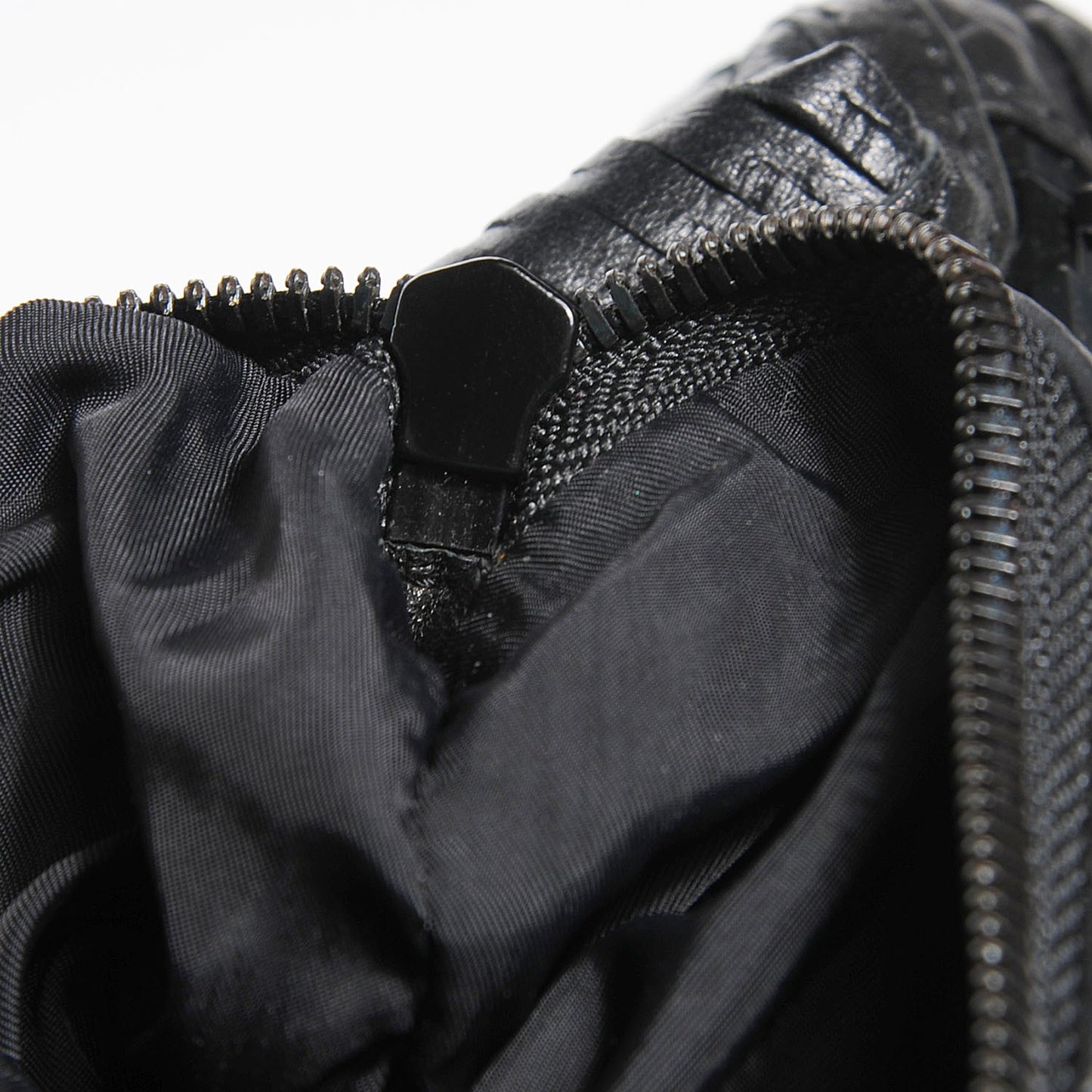 Leather Laser Cut Rocco Duffel Black Black Nickel Hardware
