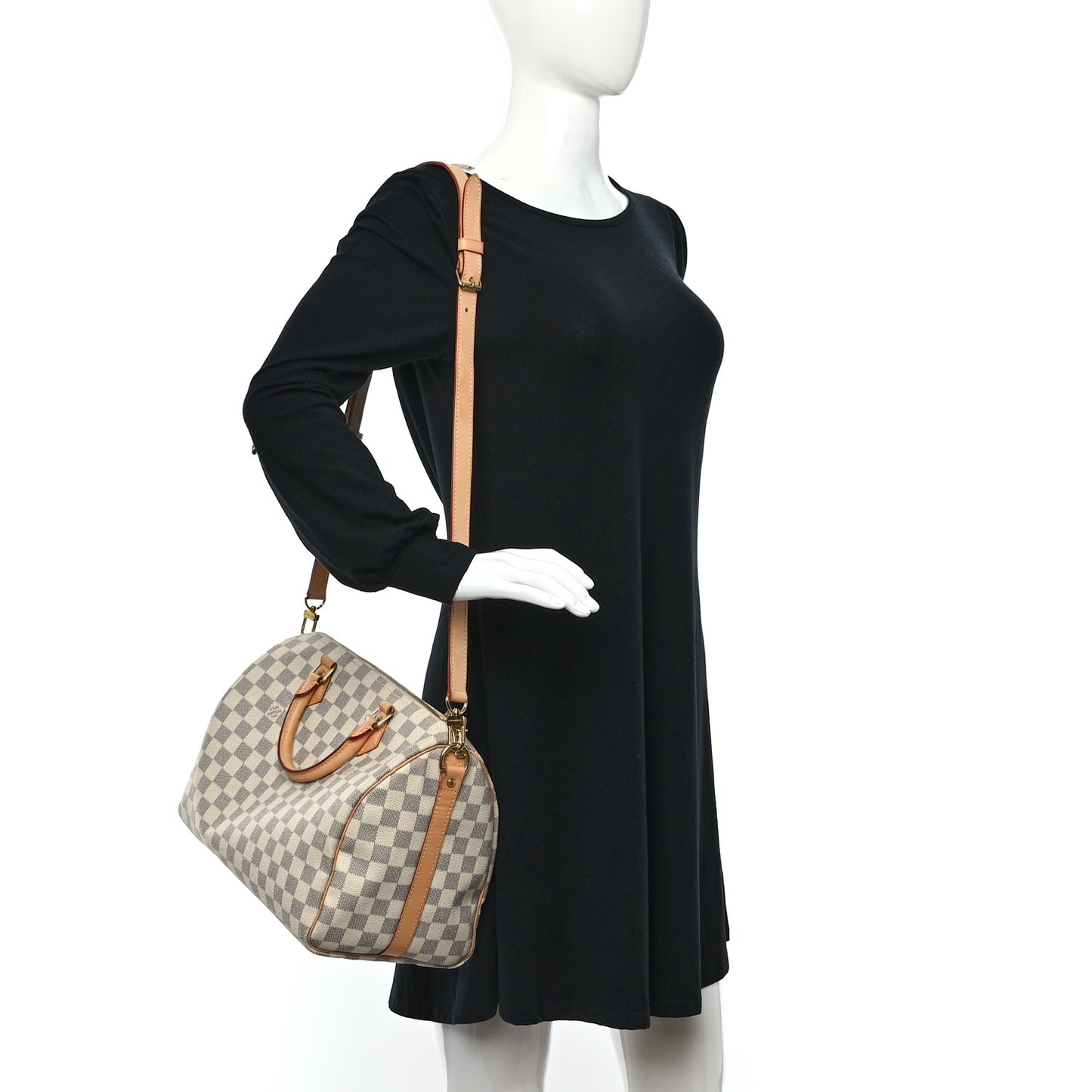 Damier Azur Speedy Bandouliere 30