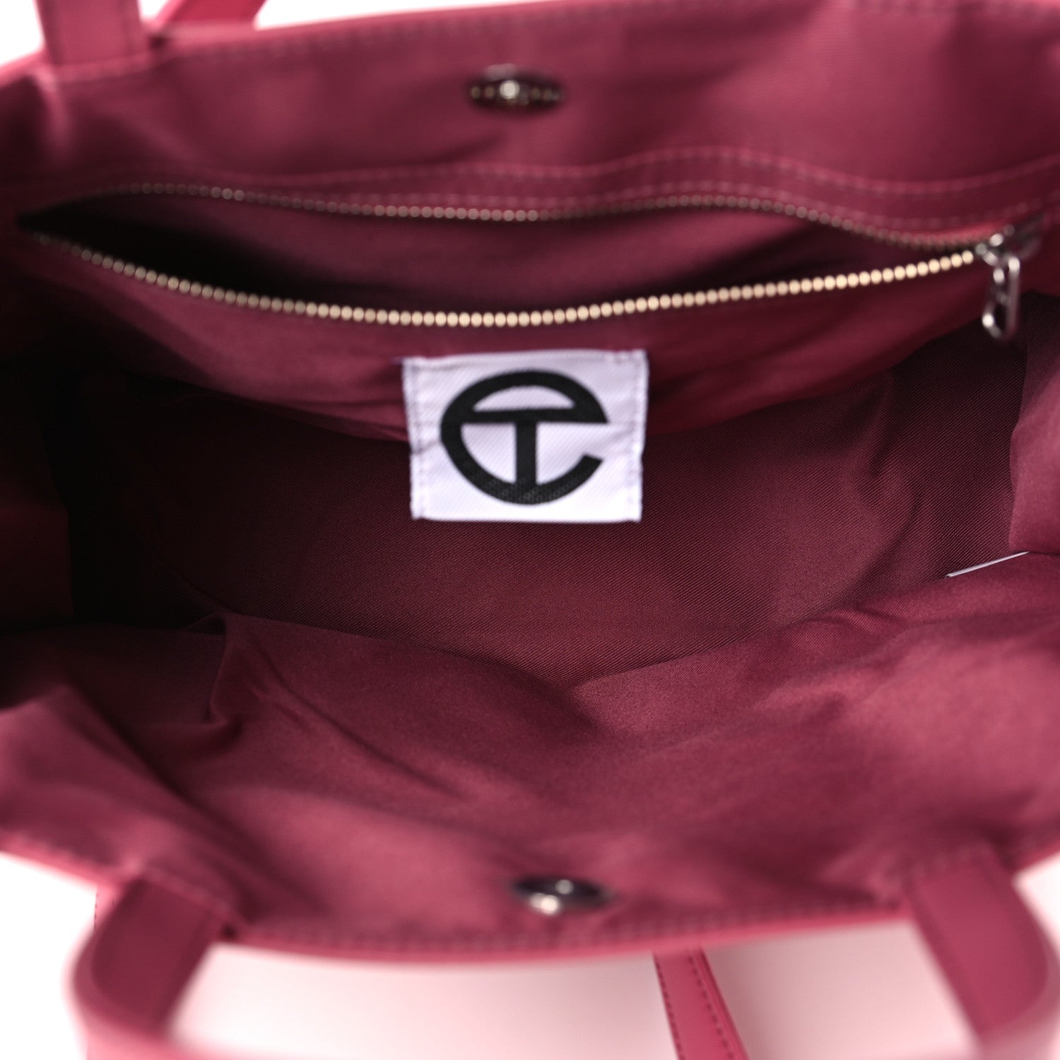 Telfar Vegan Leather Medium Shopping Bag Corned Beef 5 of 9