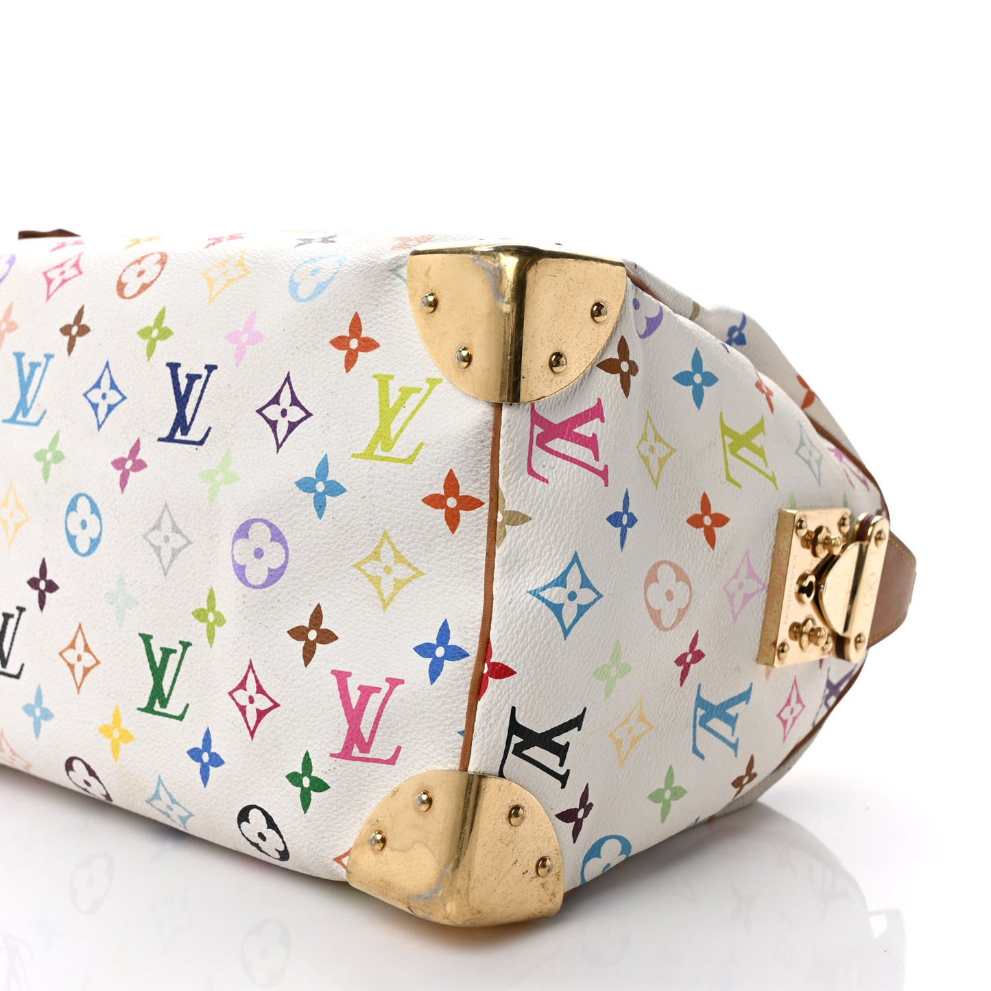 Monogram Multicolor Speedy 30 White