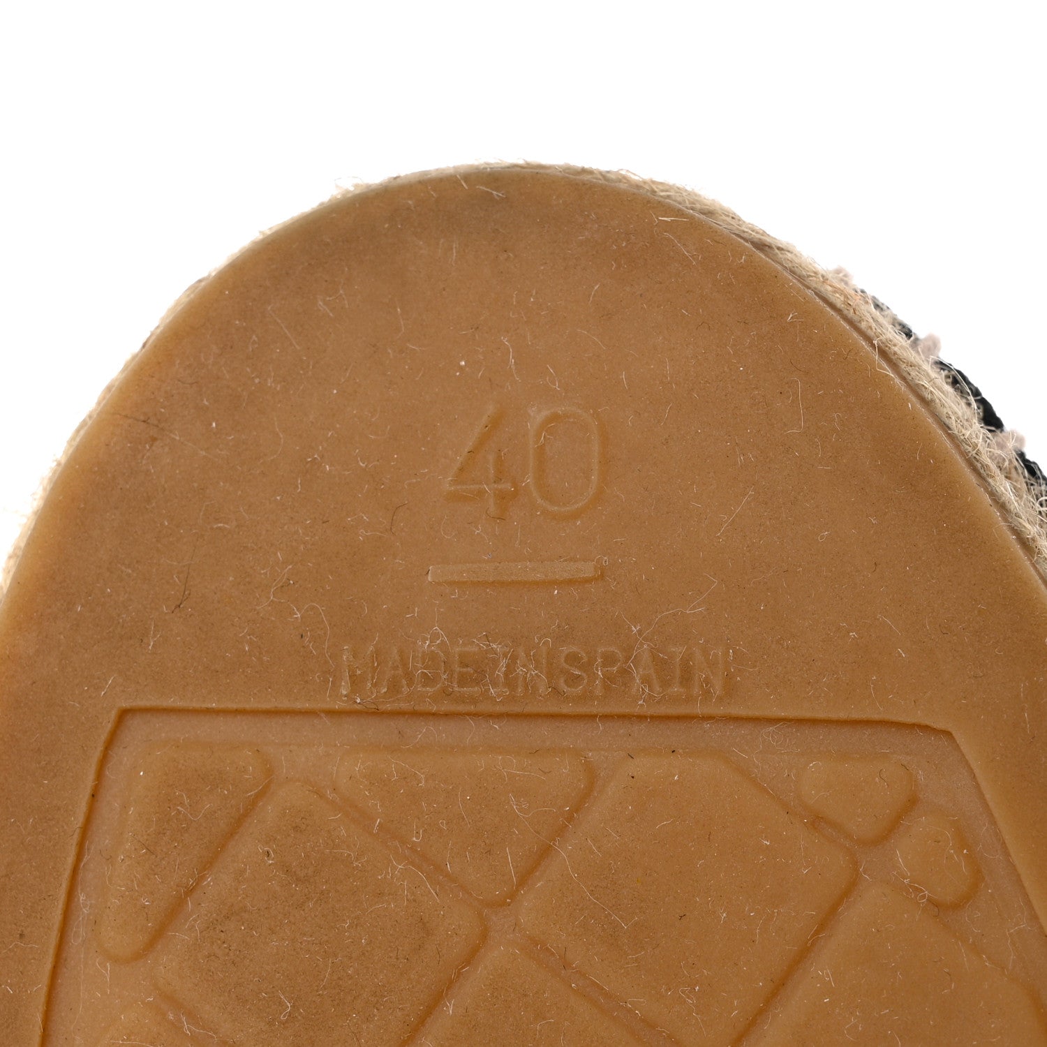 Chanel Denim Toile CC Espadrilles 40 Black 9 of 11