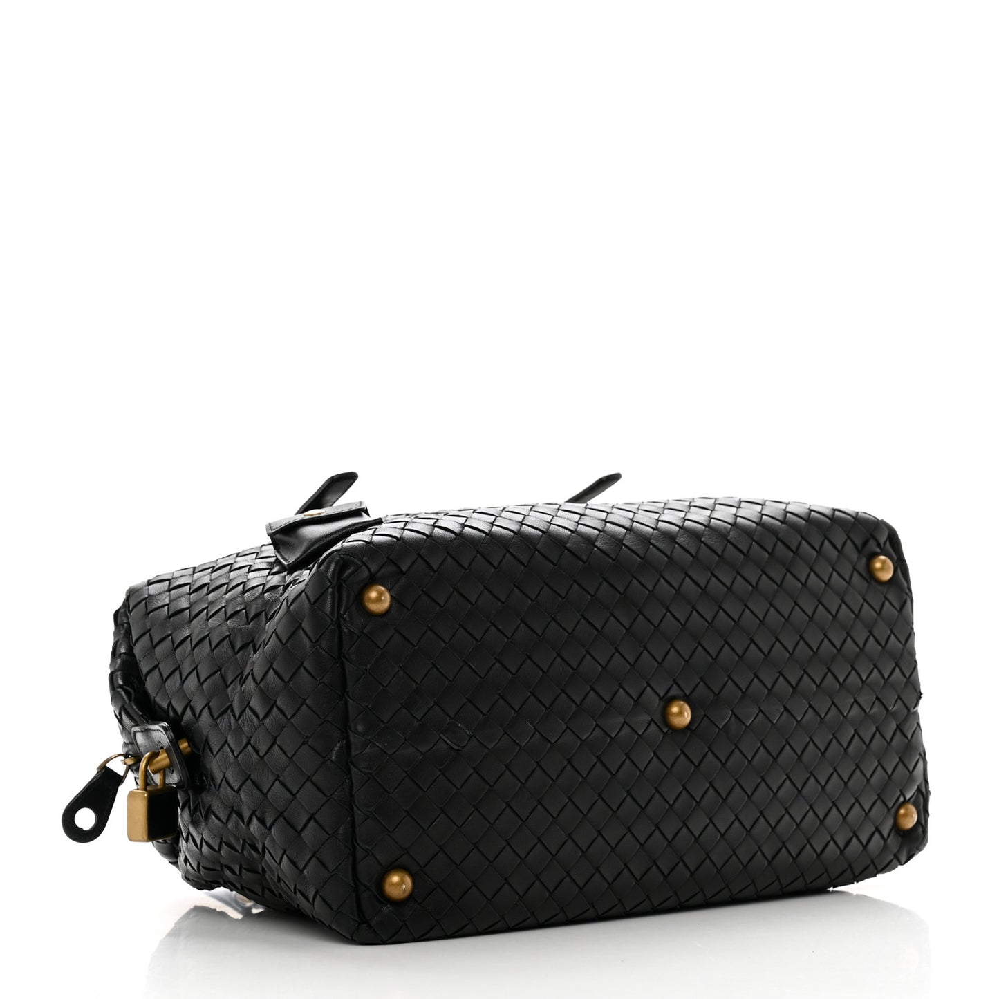 Nappa Intrecciato Montaigne Black