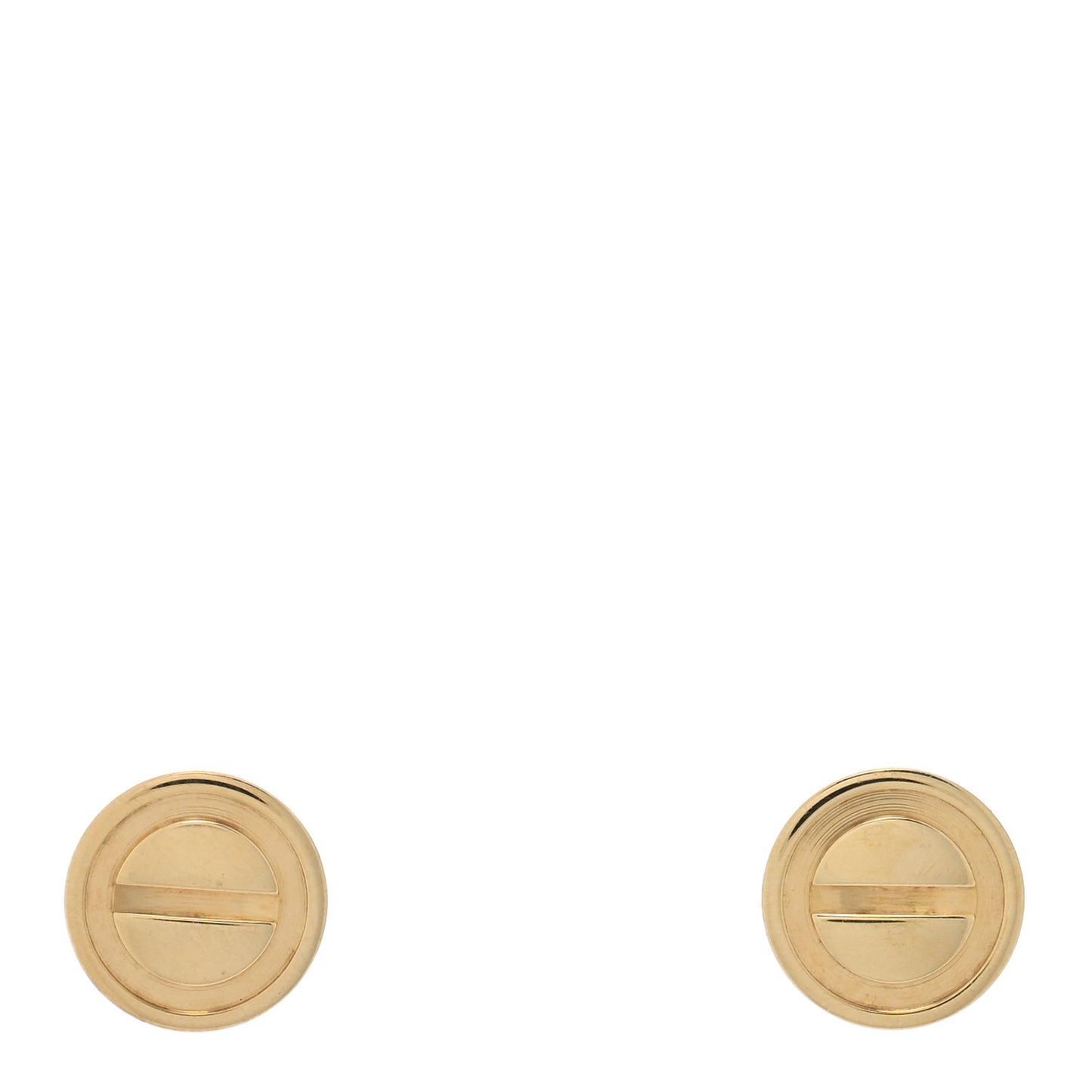 18K Yellow Gold LOVE Earrings