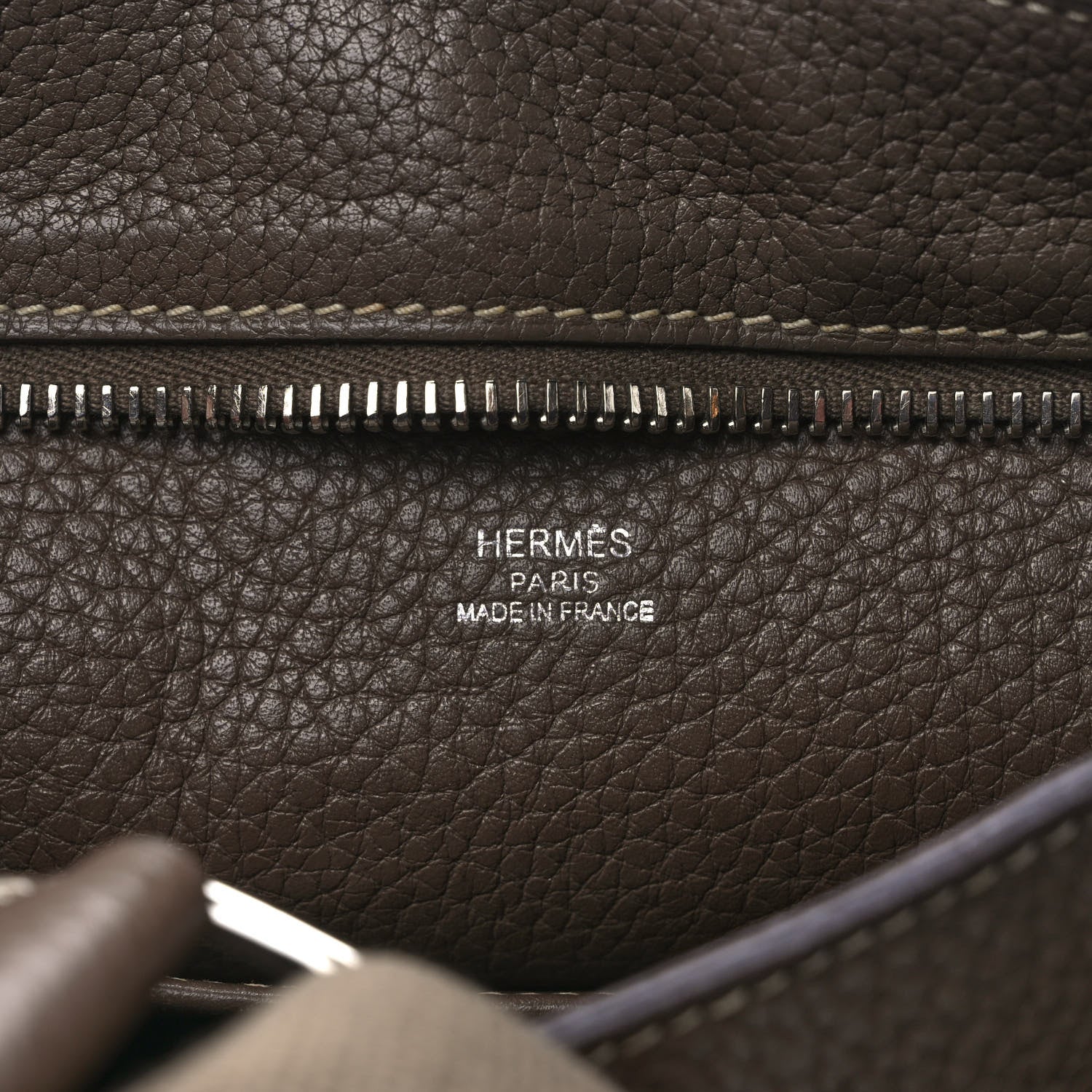 Hermes Taurillon Clemence Sac Good News PM Etoupe 6 of 10