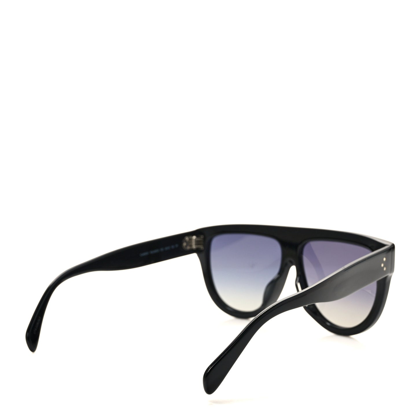 Acetate Aviator Sunglasses CL 40001F Black