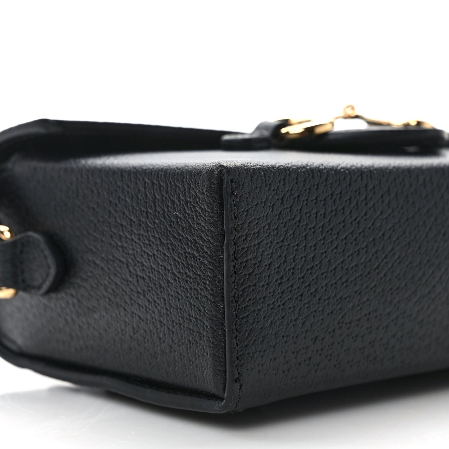 Calfskin Horsebit 1955 Shoulder Bag Black