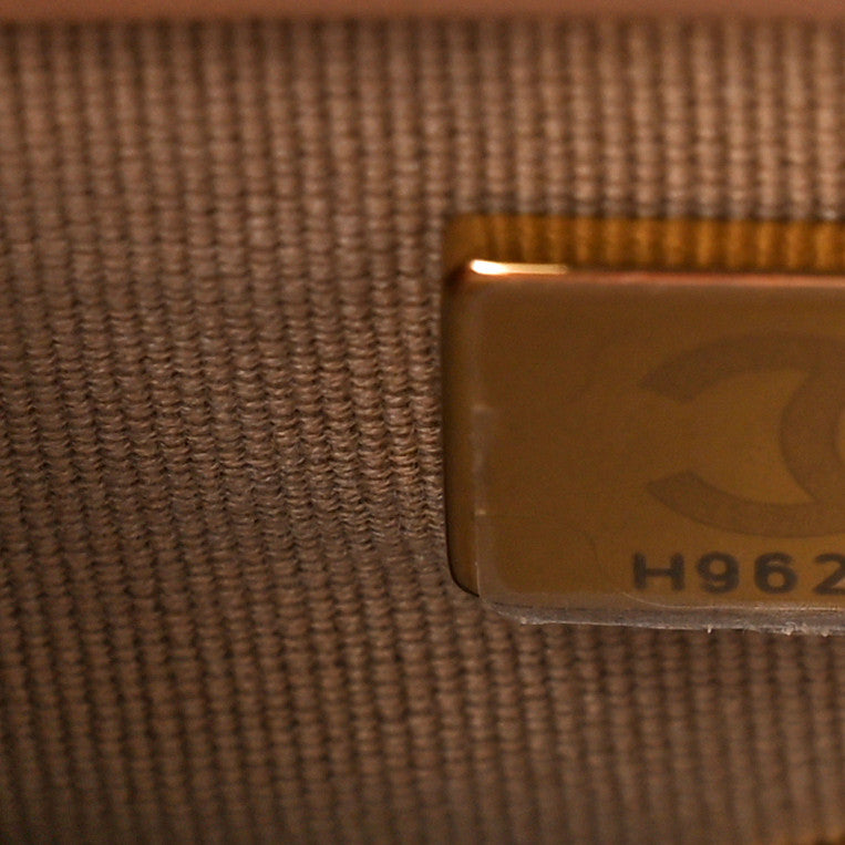 Chanel Wool Tweed Quilted Small Elegant Chain Flap Pink Brown 7 of 11