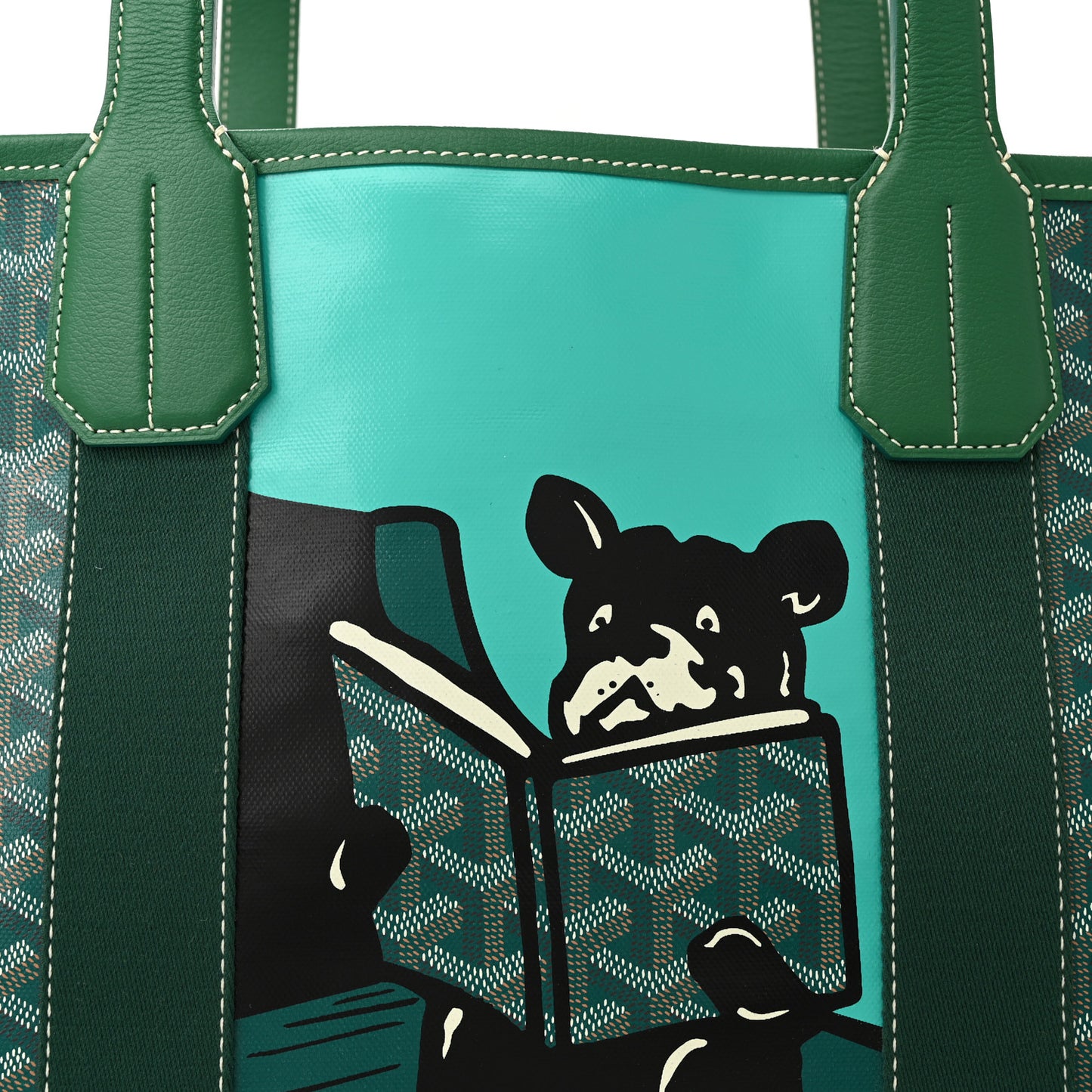 Goyardine Villette Tote Green
