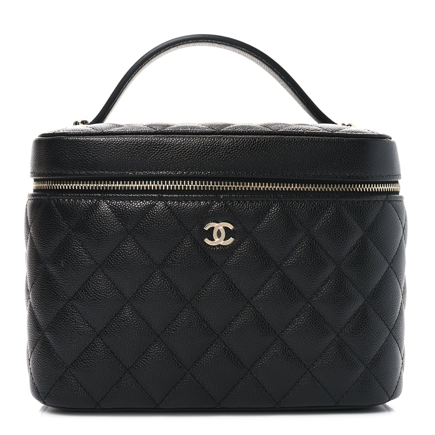Chanel Caviar Quilted Large Vanity Pouch Black 1 of 11