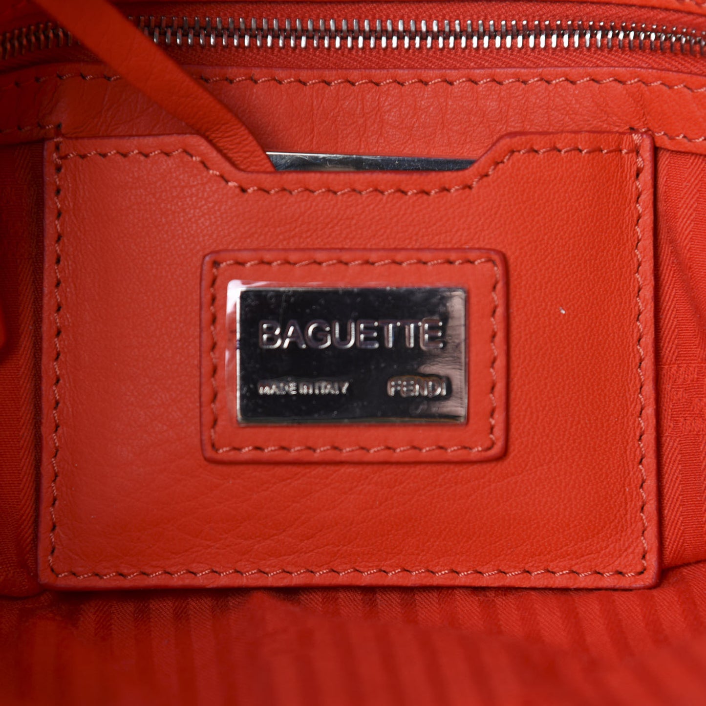 Vitello Enamel Interchangeable Strap Baguette Papavero