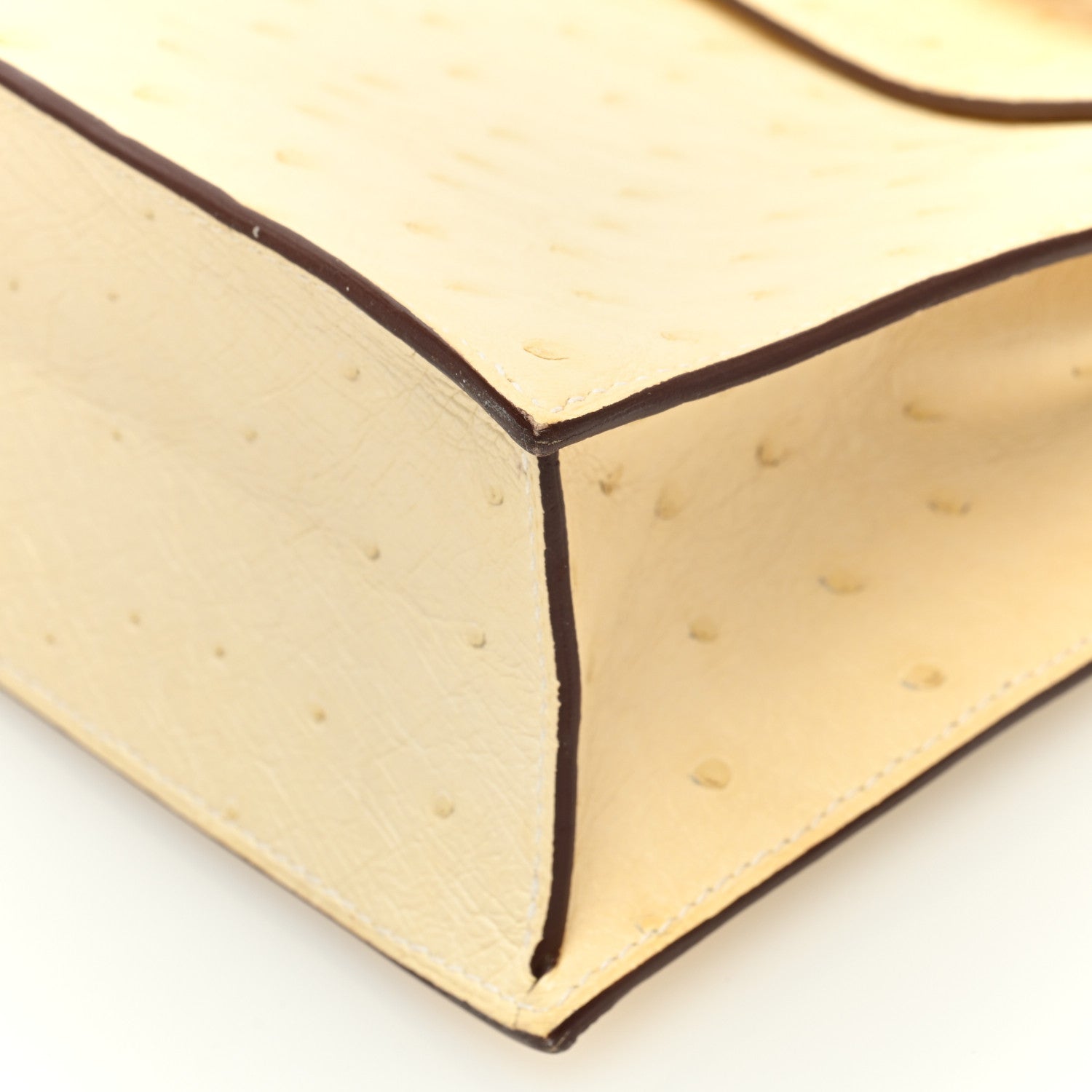 Hermes Ostrich Kelly Danse II Belt Bag Nata 10 of 11