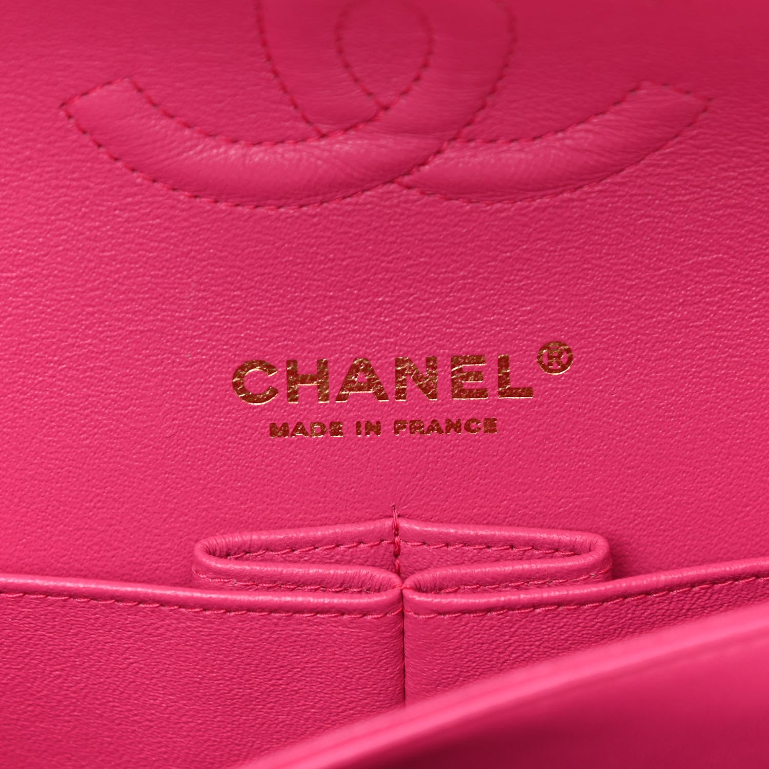 Chanel Lambskin Quilted Medium Double Flap Pink 5 of 19