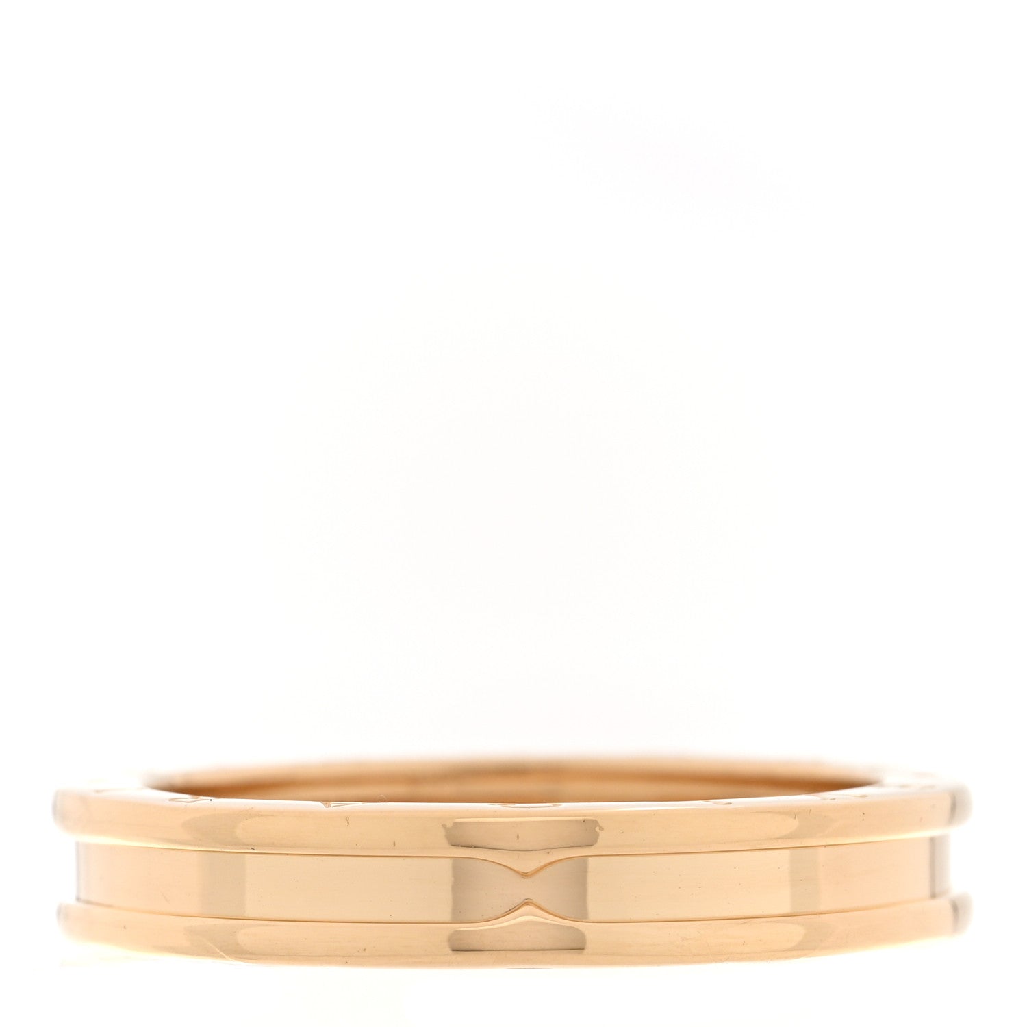 Bulgari 18K Yellow Gold B.Zero1 One-Band Ring 70 13 1 of 4