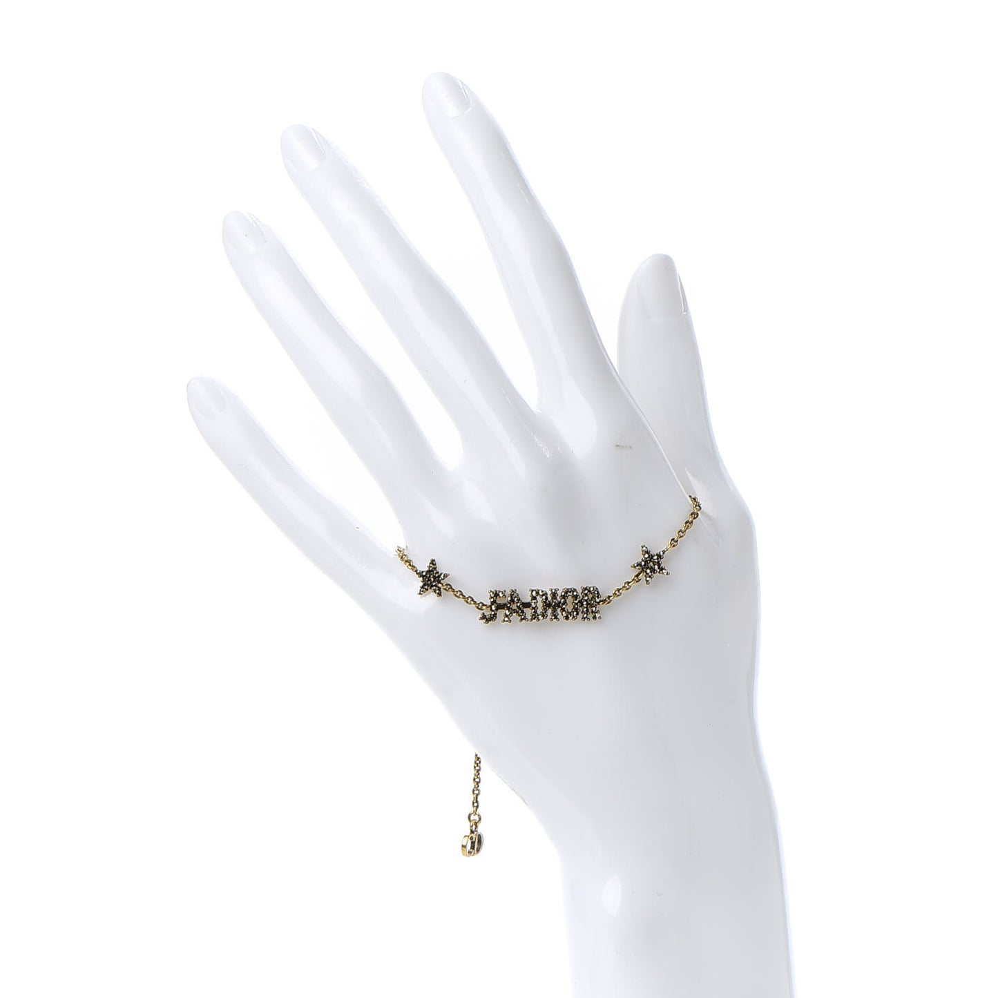 Metal Crystal J'Adior Bracelet Gold