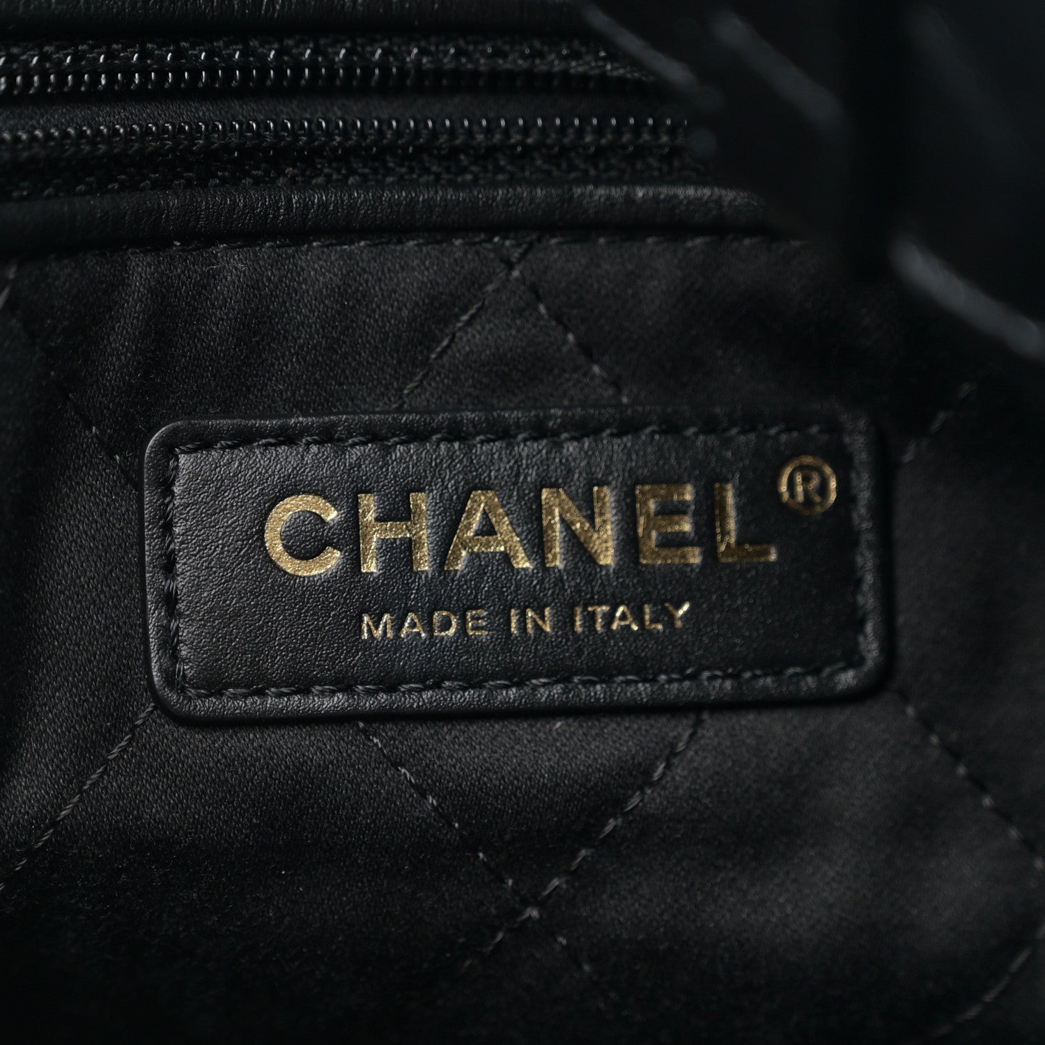 Chanel Shiny Calfskin Quilted Chanel 22 Backpack Black 6 of 10