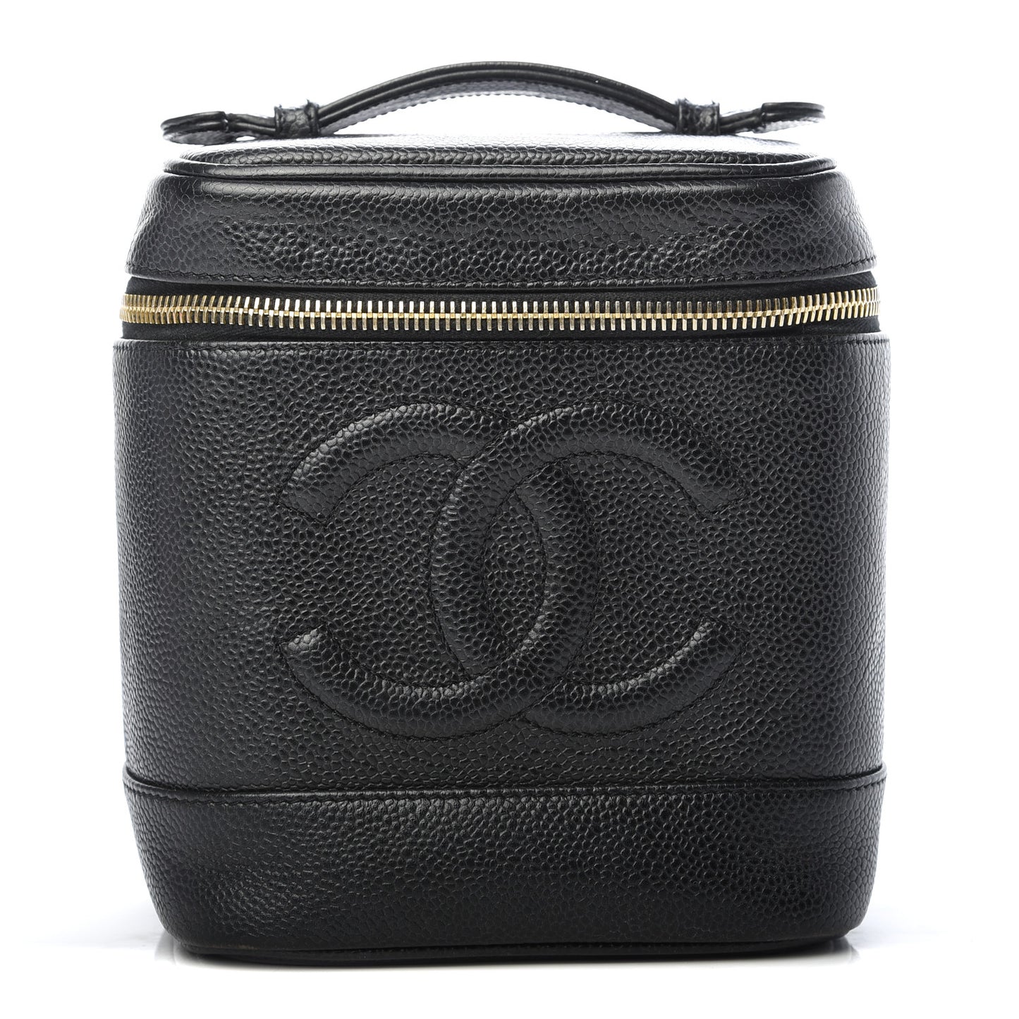 Caviar Cosmetic Vanity Bag Black