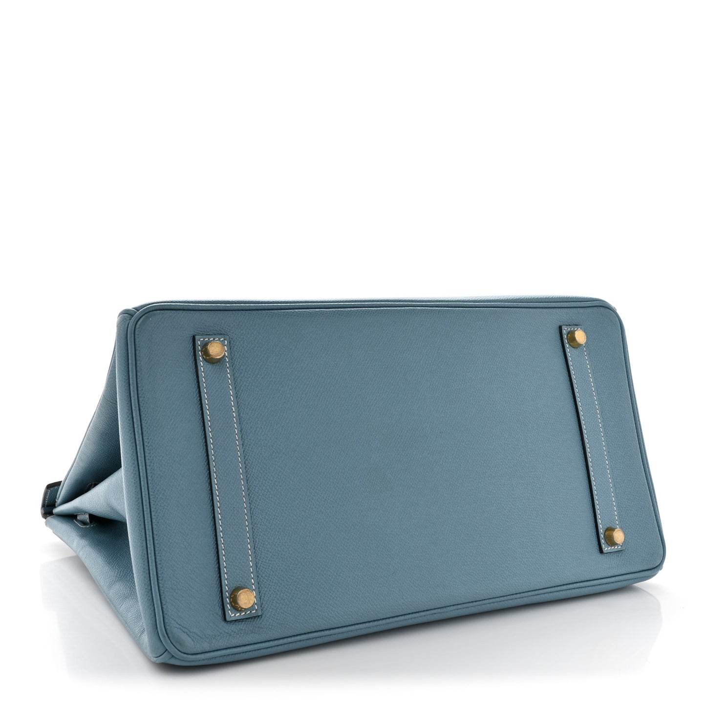 Epsom Birkin 35 Blue Jean