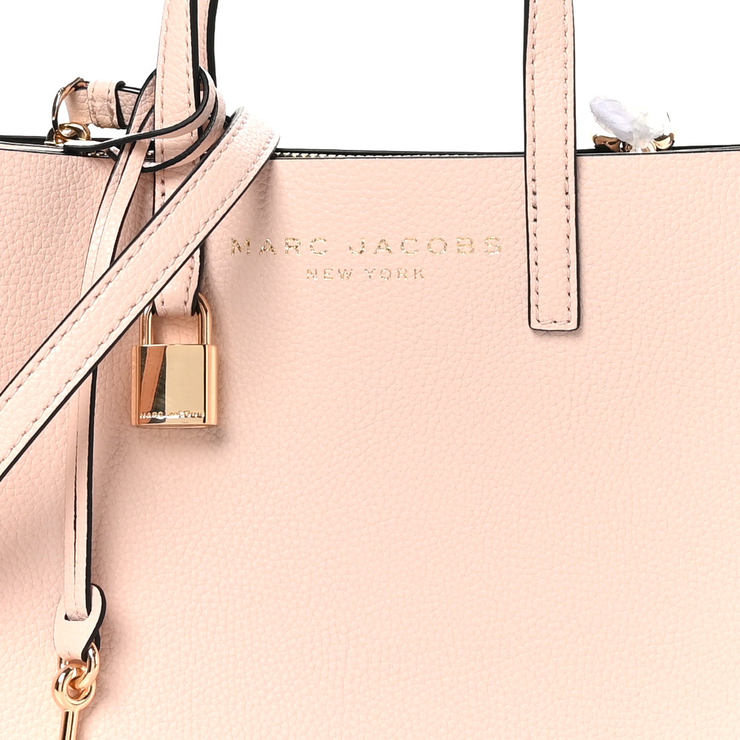 Marc Jacobs Calfskin Mini Grind Tote Bag Peach Whip 7 of 9