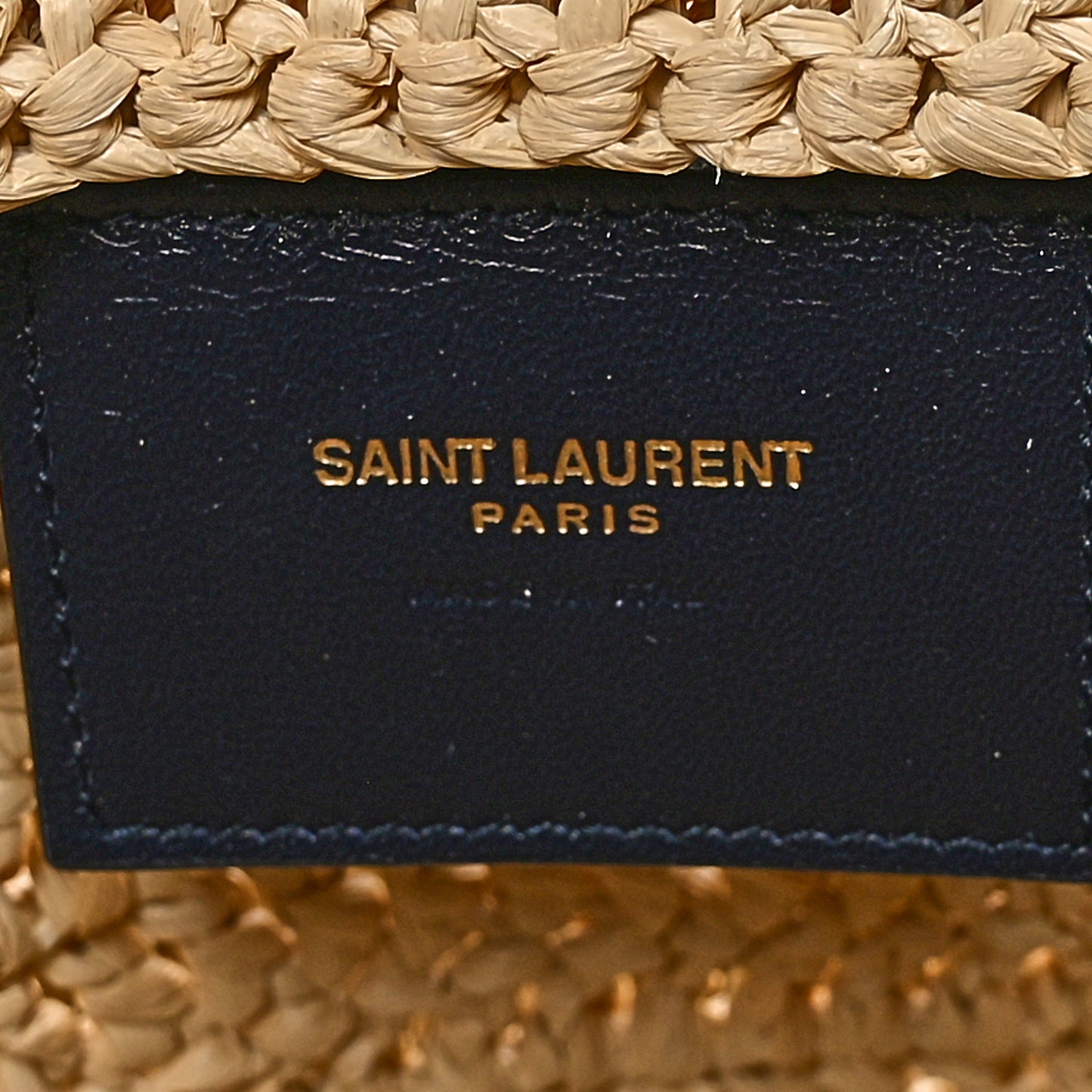 Raffia Rive Gauche Tote Natural