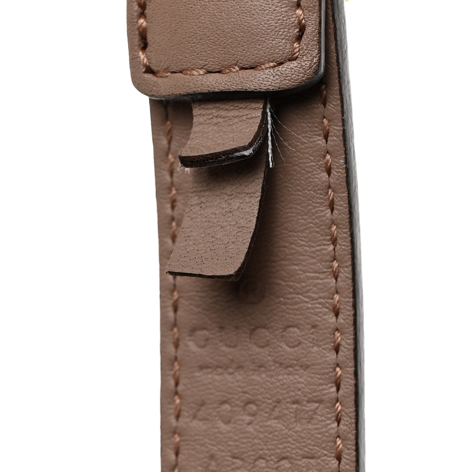 Gucci Calfskin Double G 20mm Belt 85 34 Porcelain Rose 6 of 6