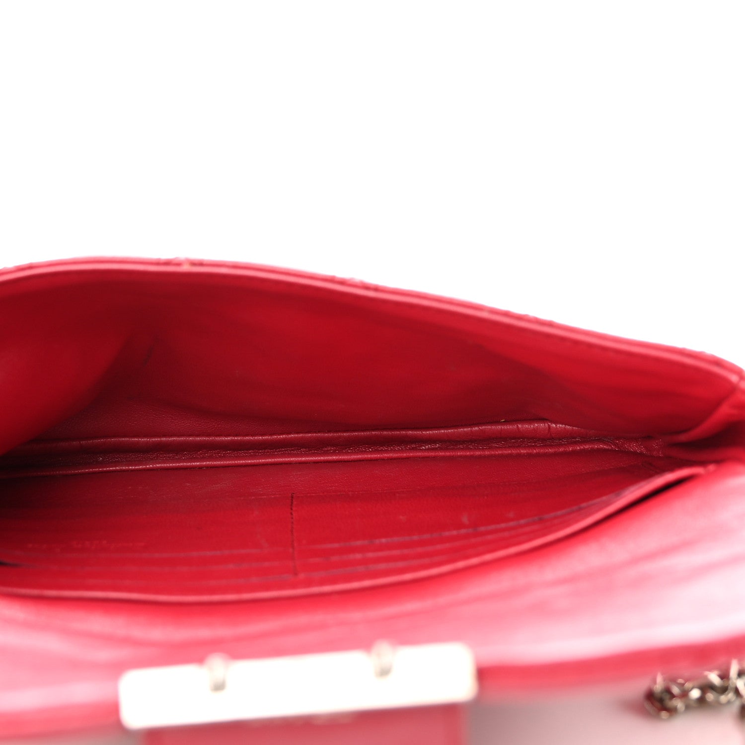 Christian Dior Lambskin Cannage Miss Dior Promenade Pouch Fuchsia 5 of 10