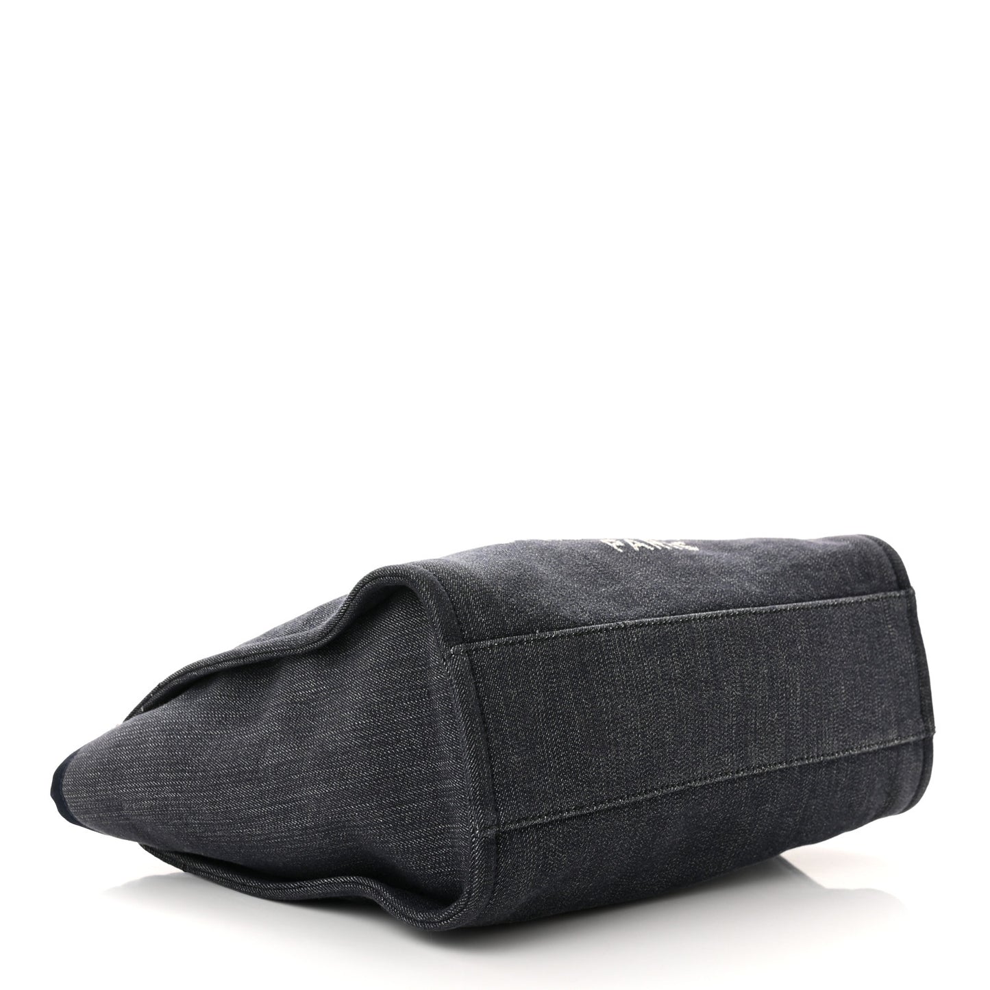 Denim Small Deauville Tote Dark Blue