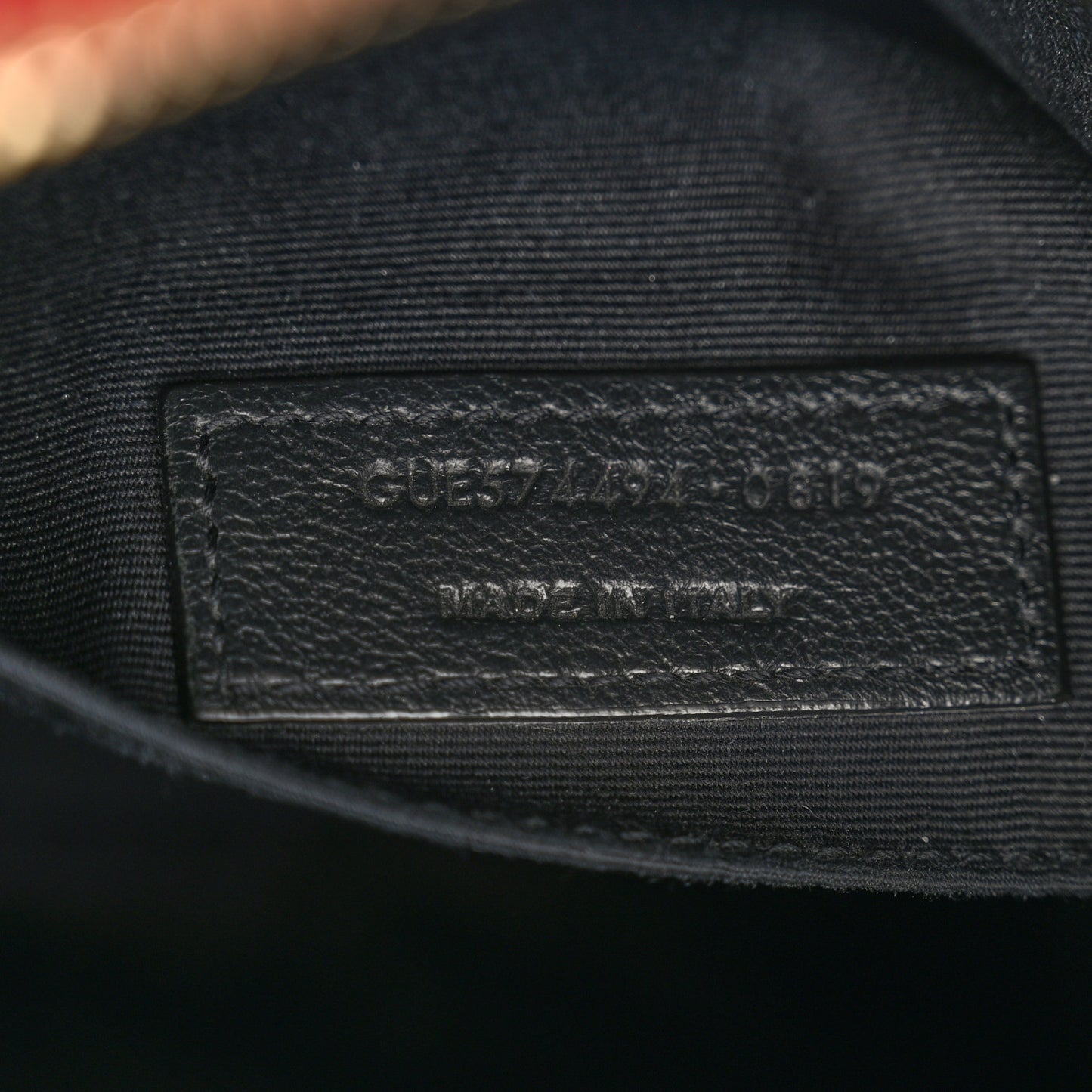Calfskin Matelasse Monogram Lou Camera Bag Rouge Eros