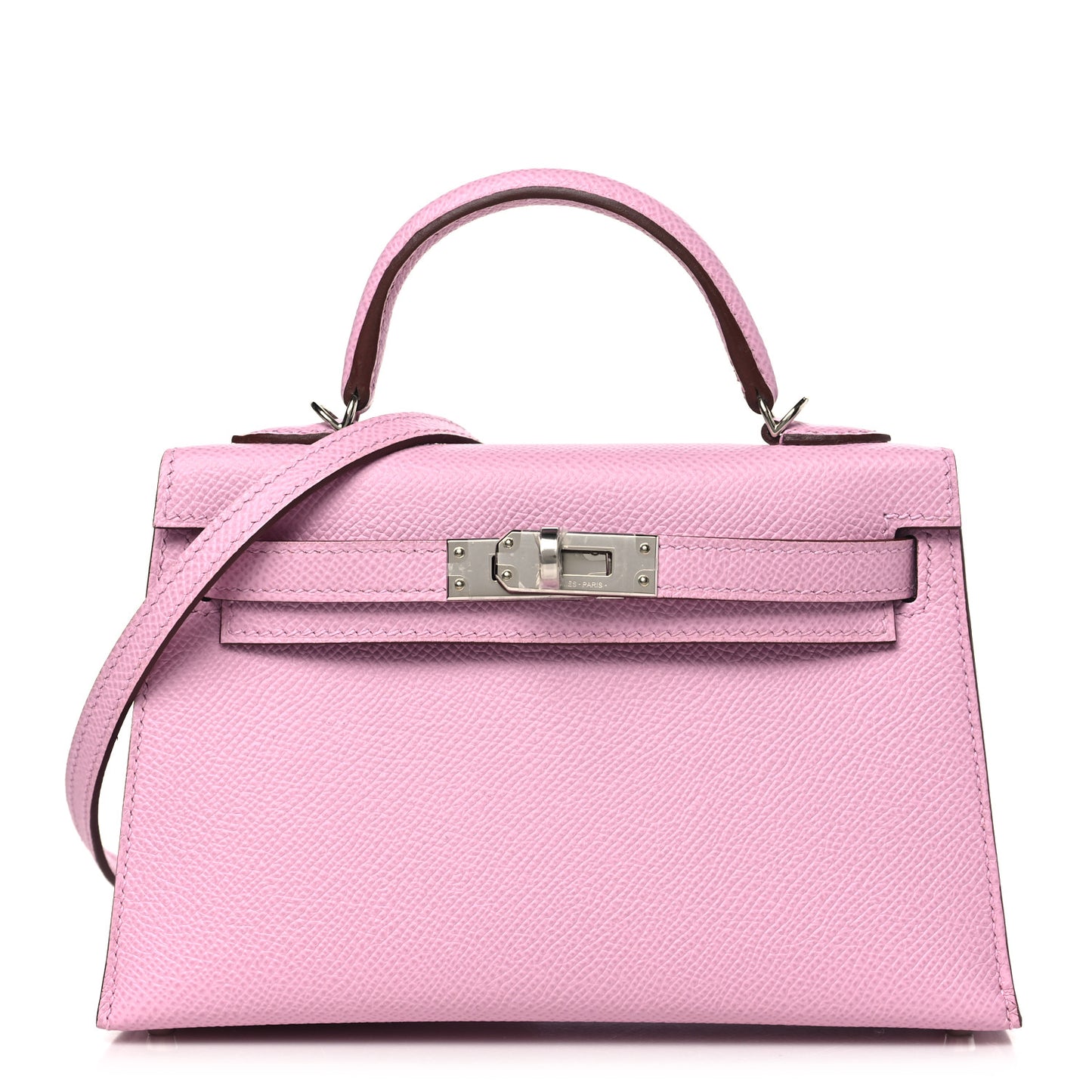 Epsom Mini Kelly Sellier 20 Mauve Sylvestre