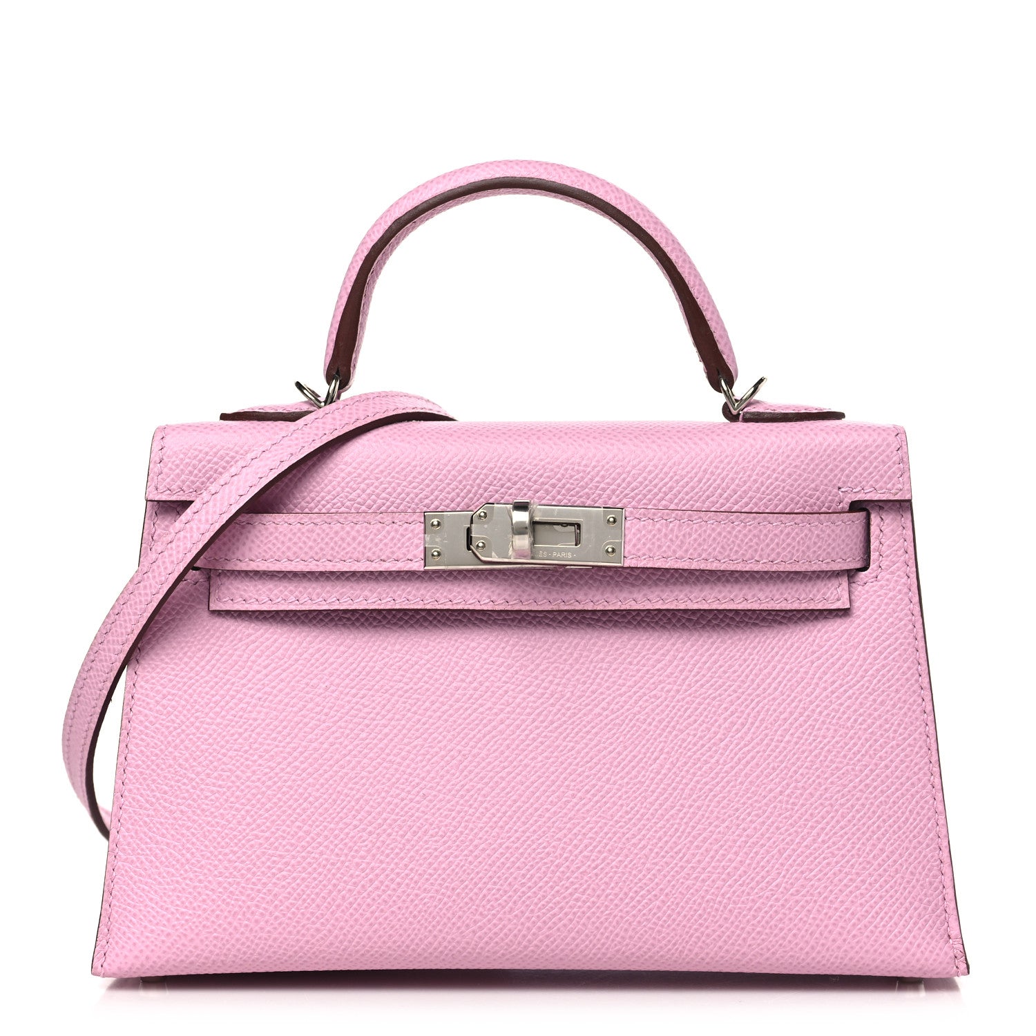 Hermes Epsom Mini Kelly Sellier 20 Mauve Sylvestre 1 of 9