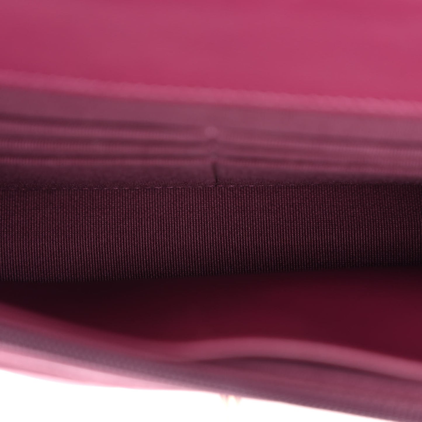 Lambskin Quilted Trendy Chain CC Wallet On Chain WOC Purple