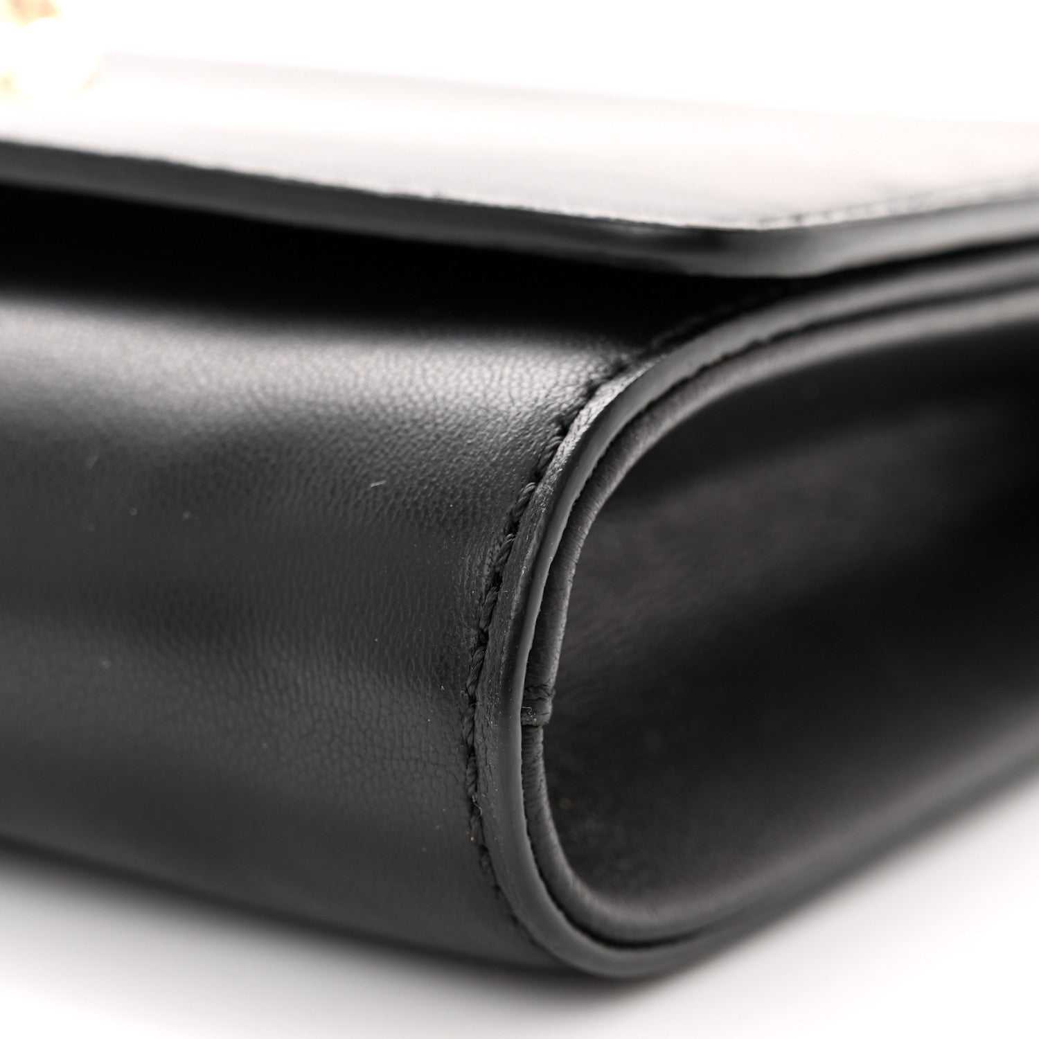 Versace Vitello Palazzo Medusa Evening Clutch Bag Black 10 of 12