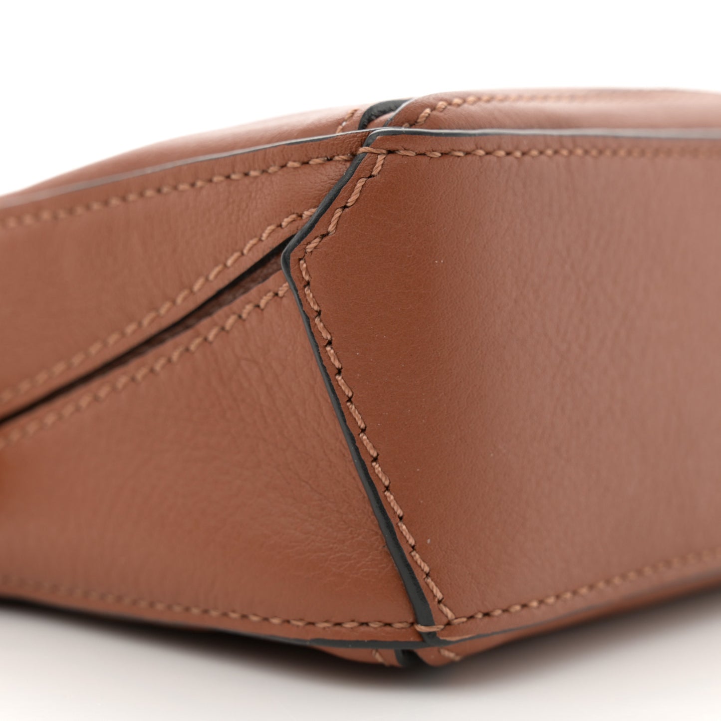 Calfskin Nano Puzzle Bag Tan