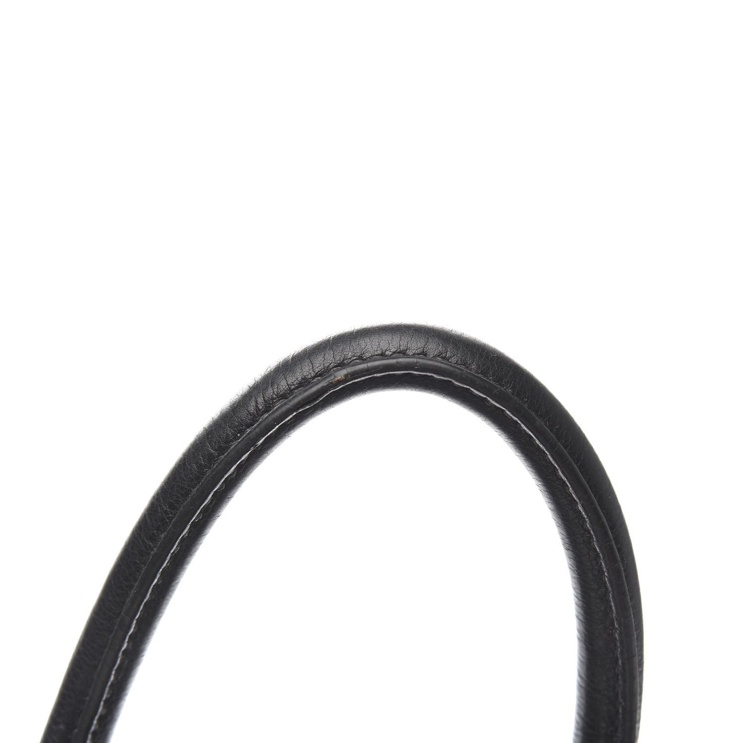 Glace Calf Twin Pocket Tote Black