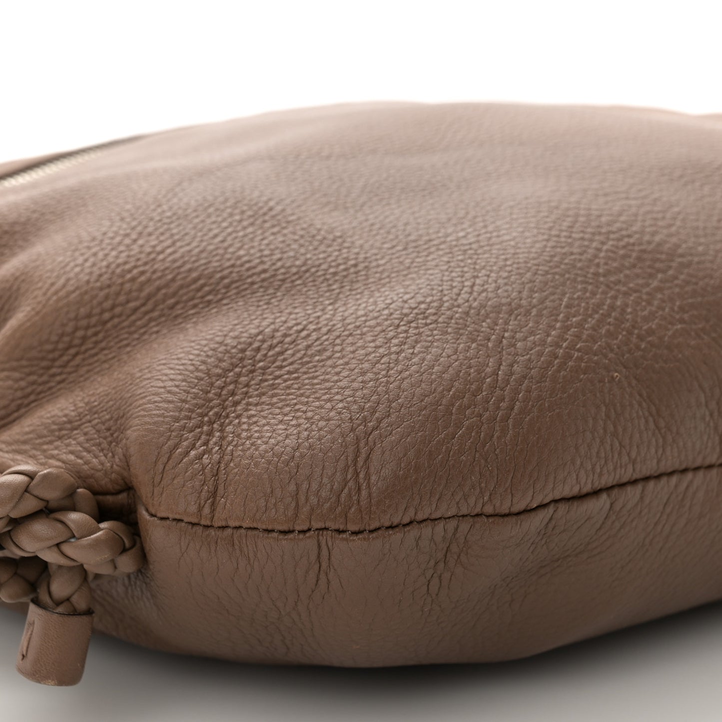 Deerskin Interlocking G Braided Messenger Bag Maple