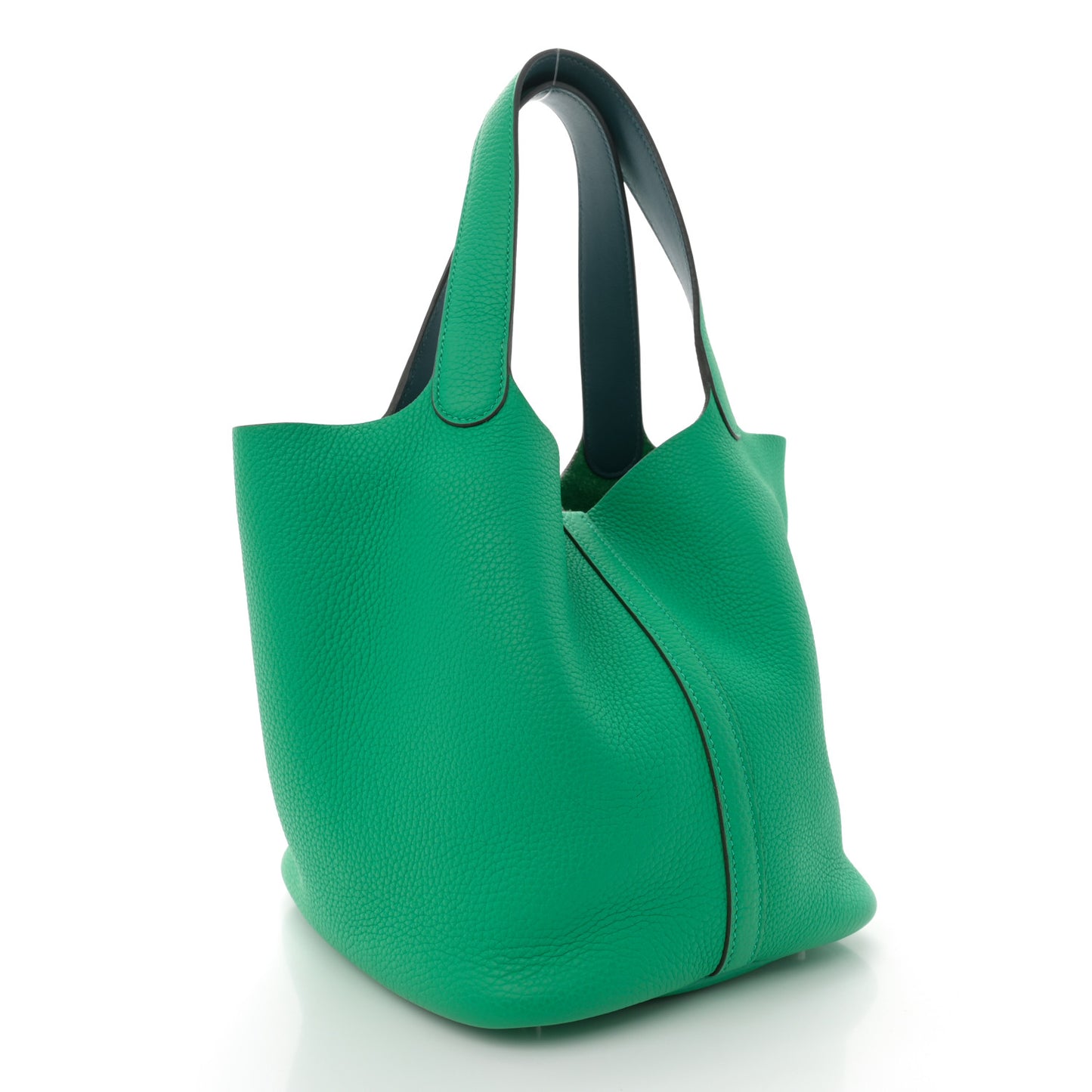 Taurillon Clemence Picotin Lock 22 MM Menthe Vert Bosphore