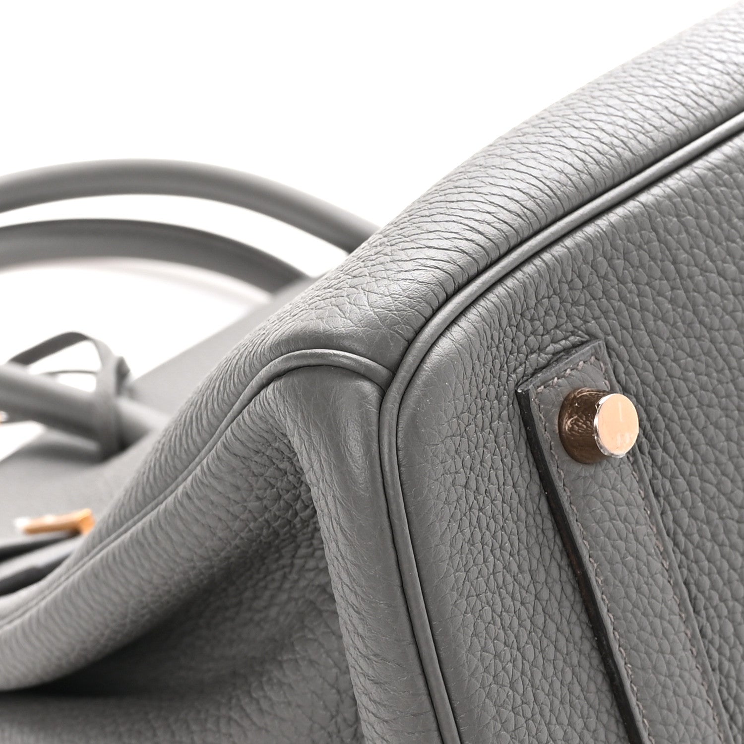 Hermes Togo Birkin 35 Etain 9 of 13