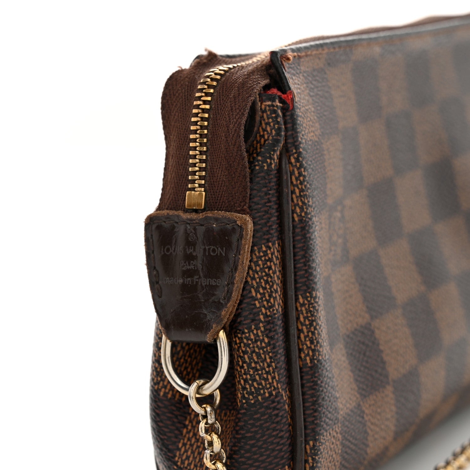 Louis Vuitton Damier Ebene Eva Clutch 7 of 15