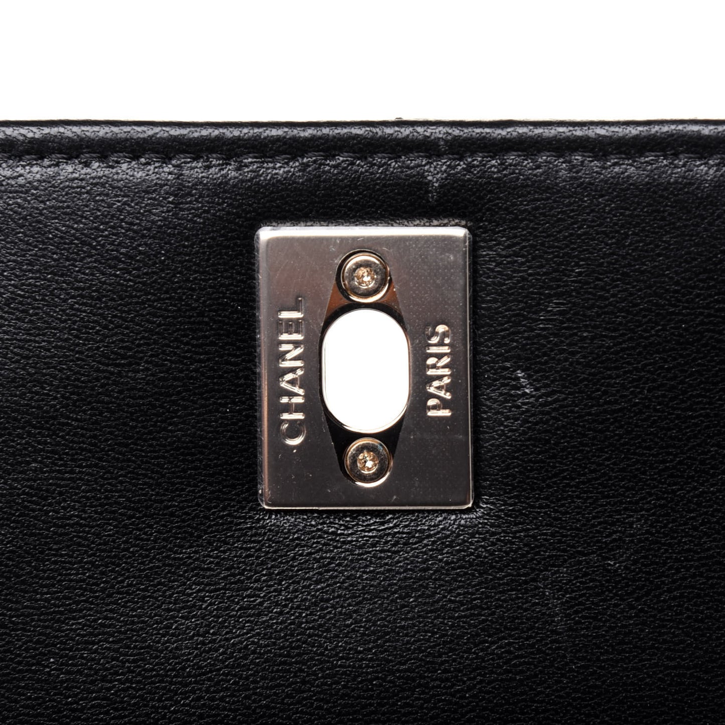 Lambskin Quilted Mini Trendy CC Chain Wallet Black